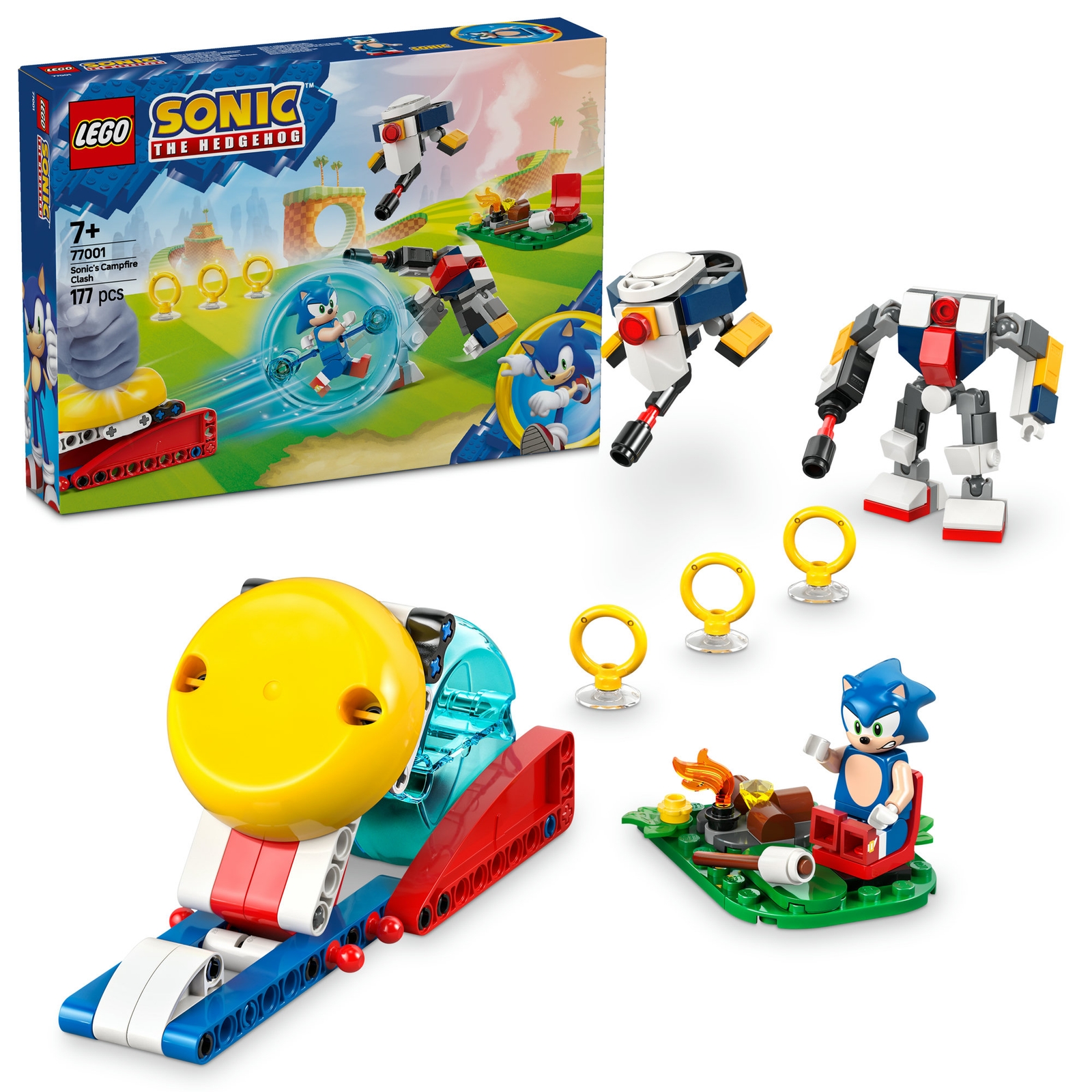 LEGO Sonic the Hedgehog: Sonic's Campfire Clash Set 77001