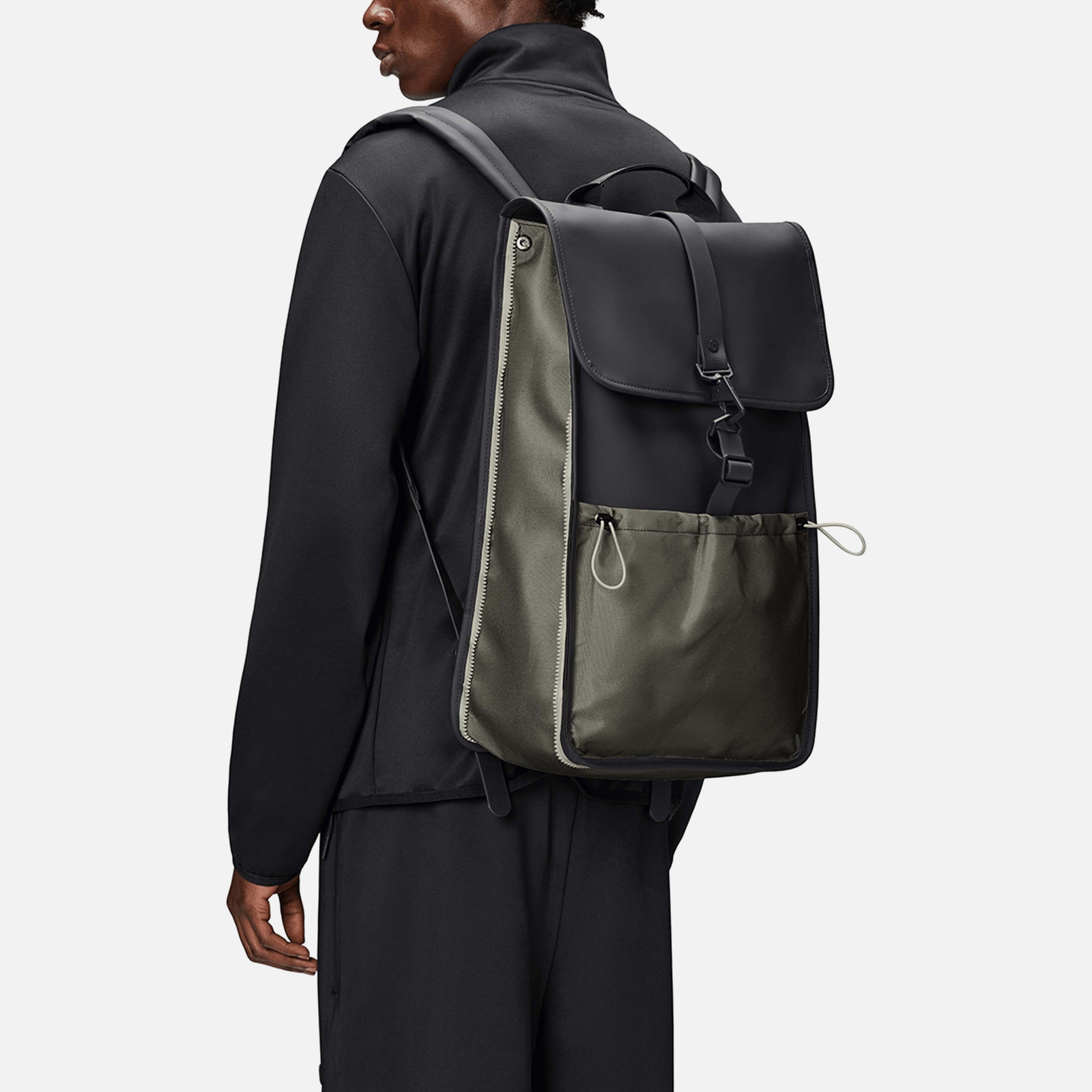 Rains Mix Matte Shell Backpack