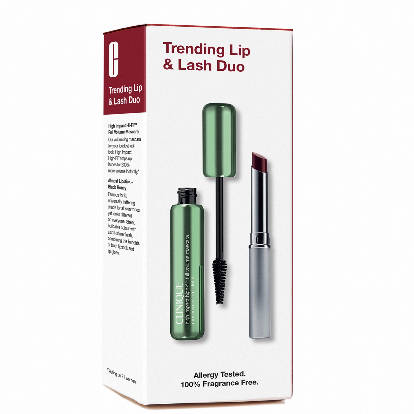 Shop Clinique Trending Lip And Lash Duo Set