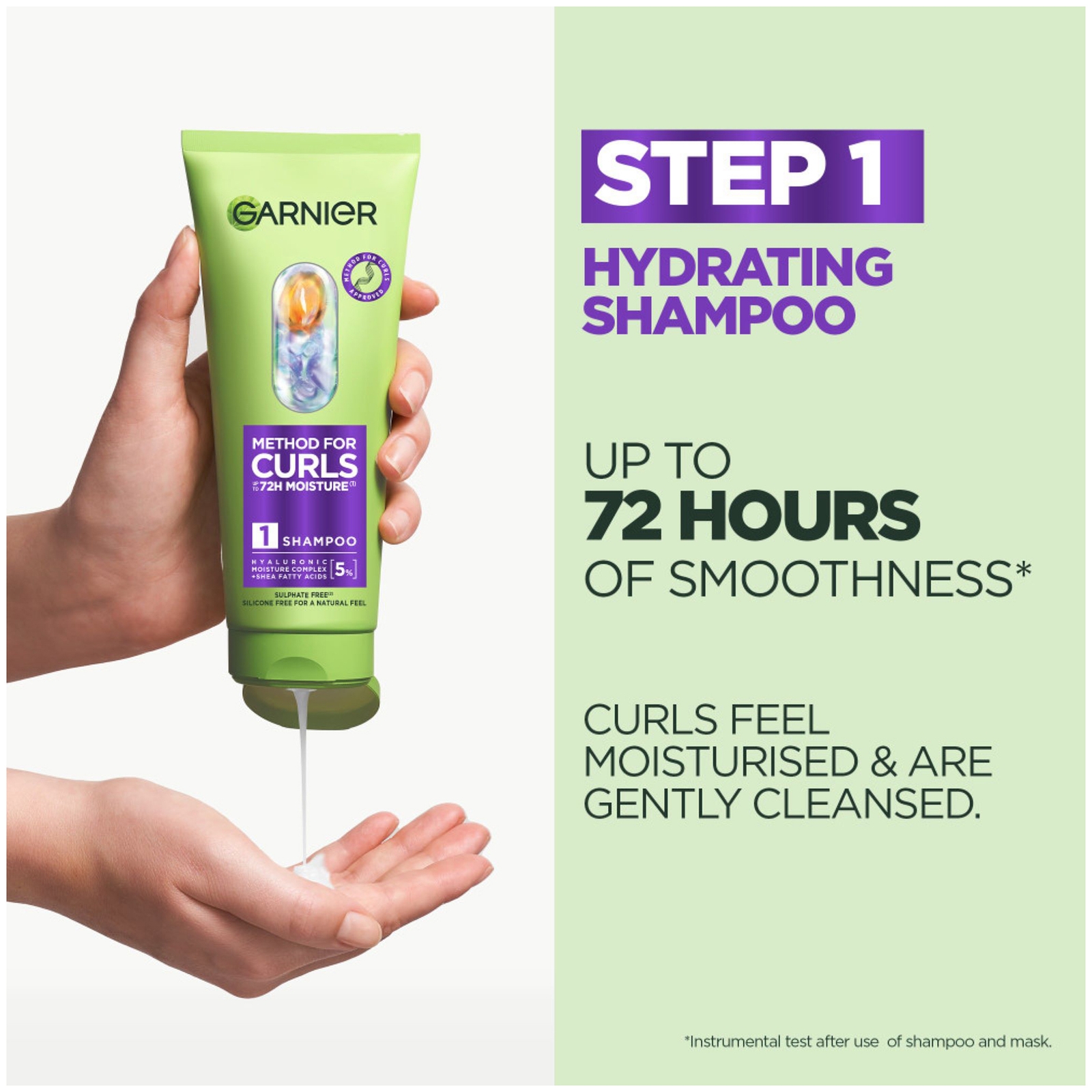 Thumbnail - Garnier Method For Curls Shampoo, up to 72H moisture and definition 200ml