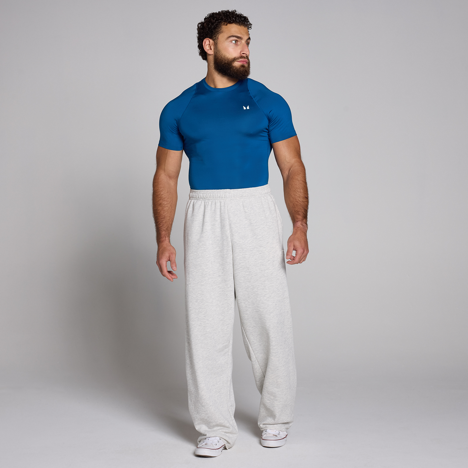 Thumbnail - MP Herren Training Kurzarm-Baselayer  — Echtblau - S