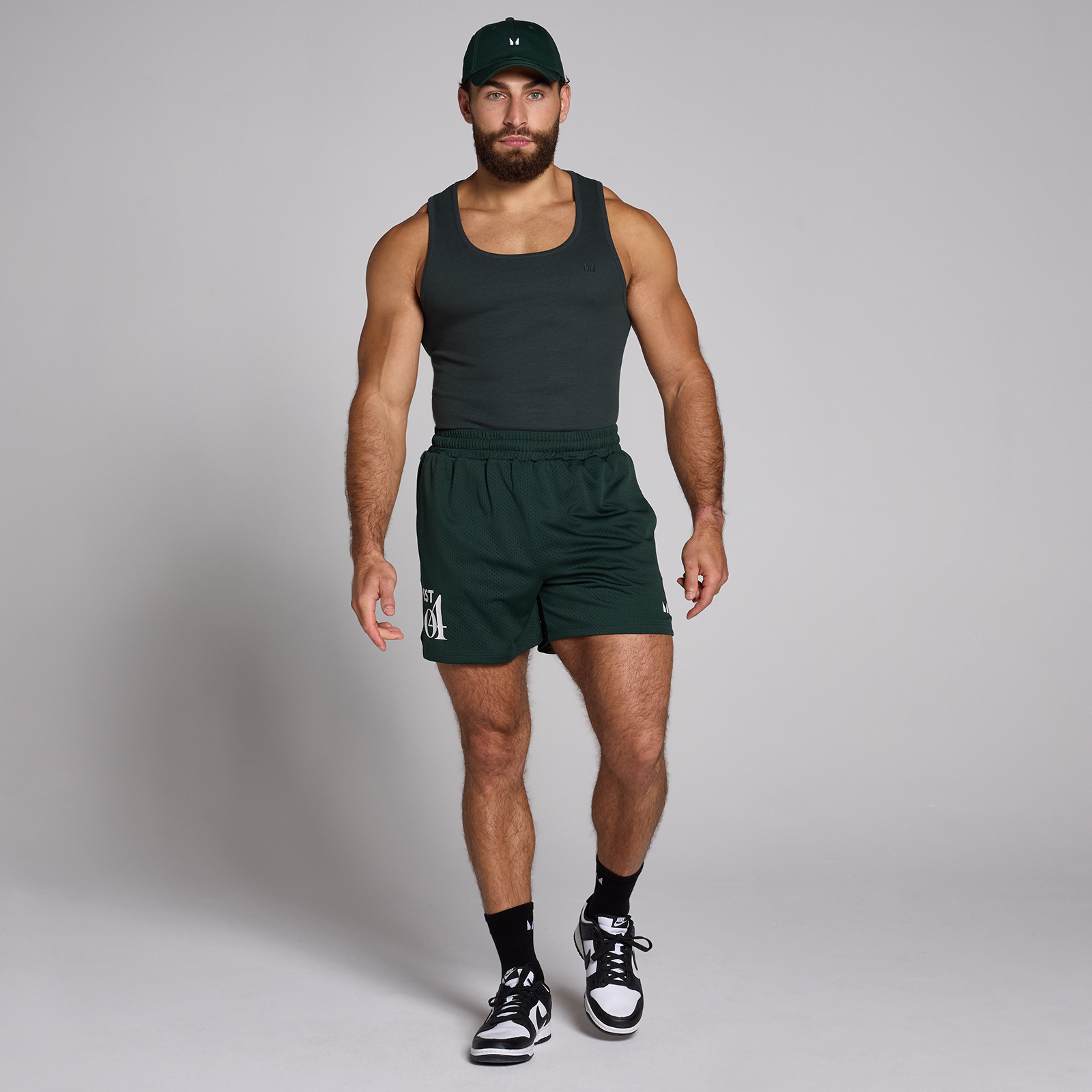 5059883389943 - MP Mens Origin Ribbed Muscle Fit Tank - Washed Black - XXXL