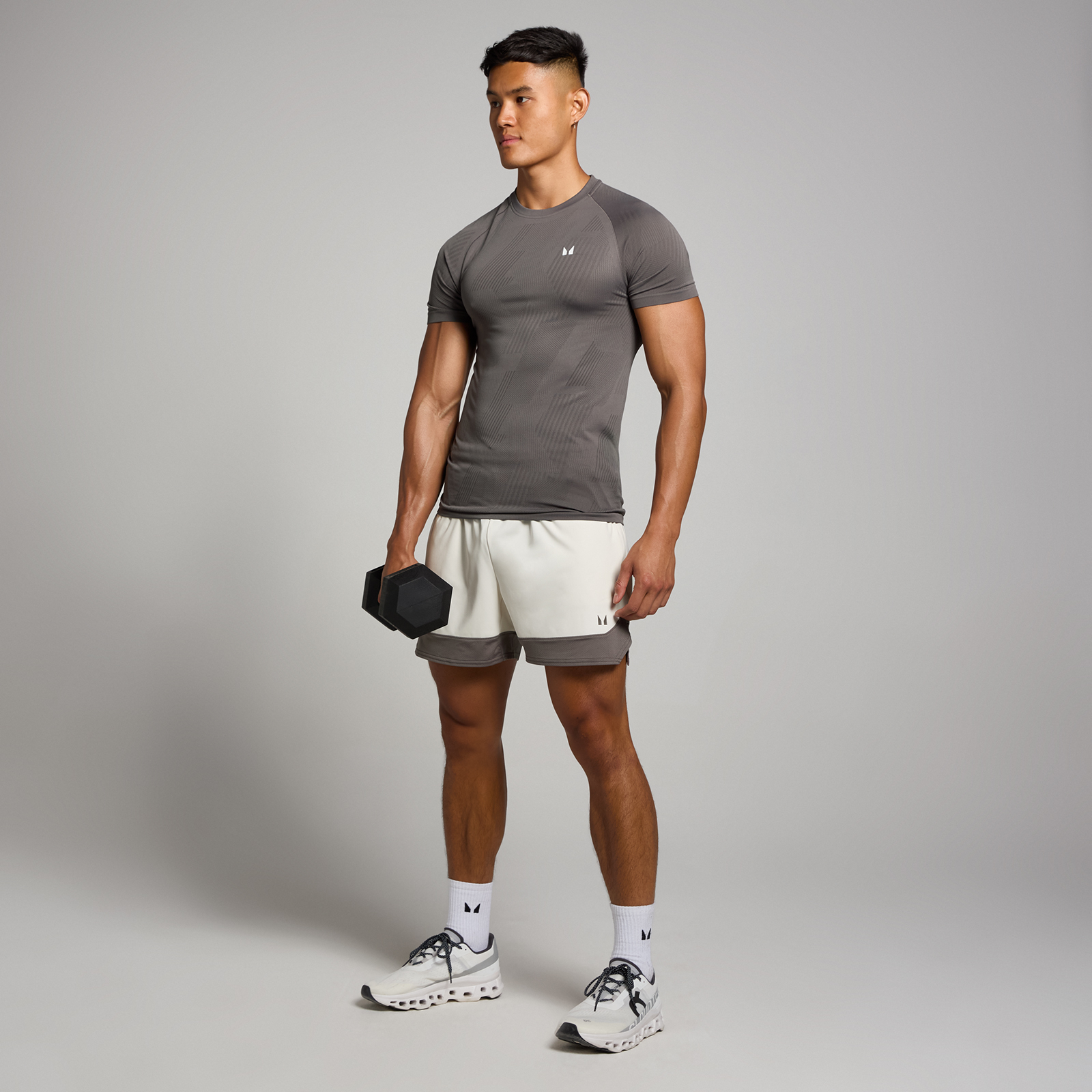 5059883389530 - MP Herren Tempo Pillar 13-cm-Shorts – Nebel - XS 5059883389530 - MP Herren Tempo Pillar 13-cm-Shorts – Nebel - XS