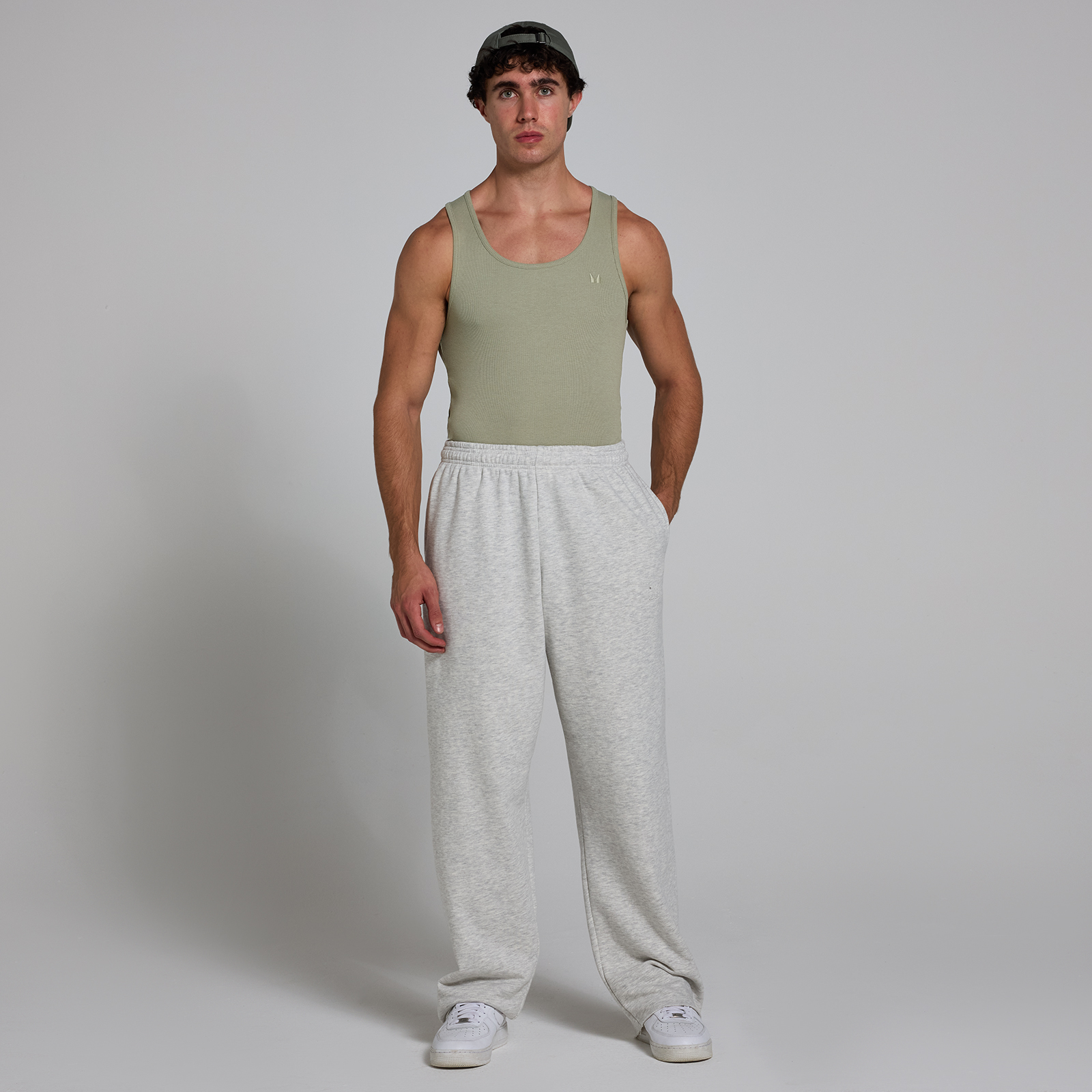 5059883389950 - MP Herren Geripptes Tanktop mit Muskelpassform – Dunkles Salbeigrün - XS 5059883389950 - MP Herren Geripptes Tanktop mit Muskelpassform – Dunkles Salbeigrün - XS