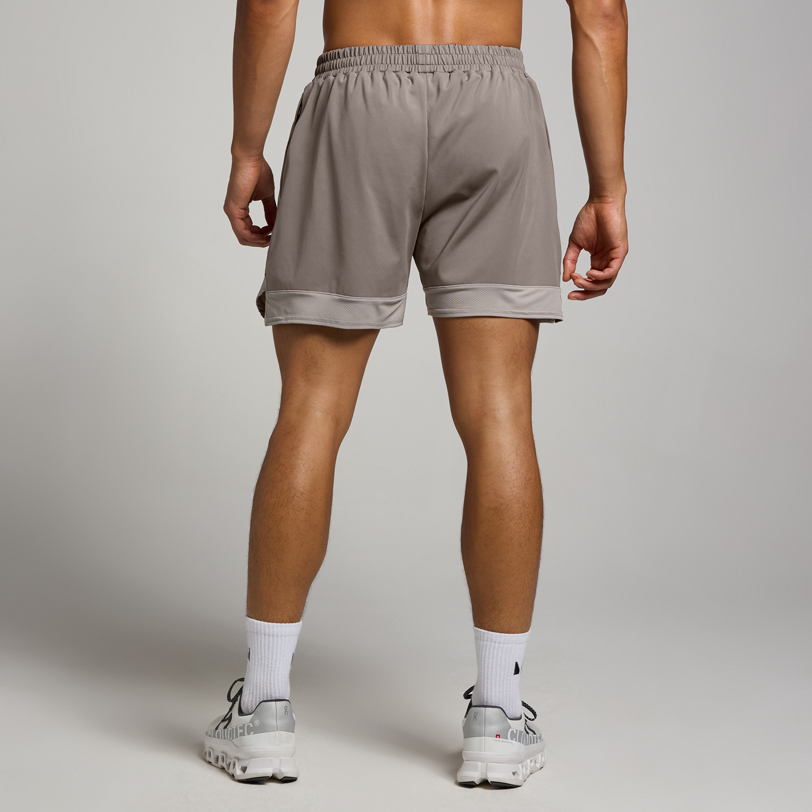 5059883389615 - MP Herren Tempo Pillar 13-cm-Shorts  – Dunkler Trüffel - S