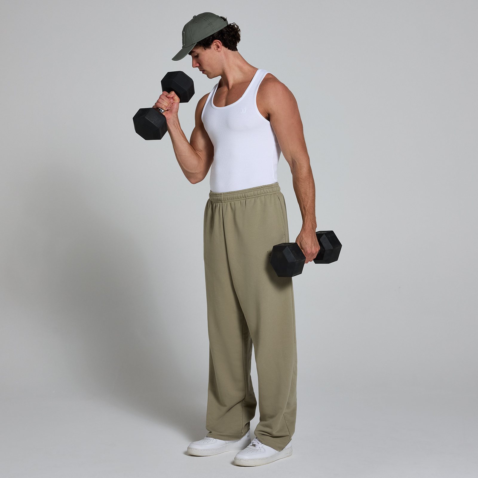 5059883390031 - MP Mens Origin Ribbed Muscle Fit Tank - White - S 5059883390031 - MP Mens Origin Ribbed Muscle Fit Tank - White - S