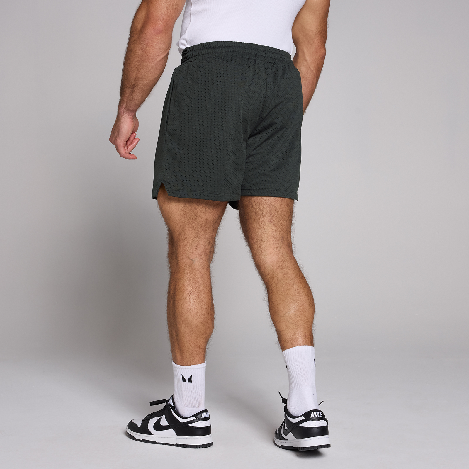 Thumbnail - MP Herren Netz-Shorts – Verwaschenes Schwarz - XXL