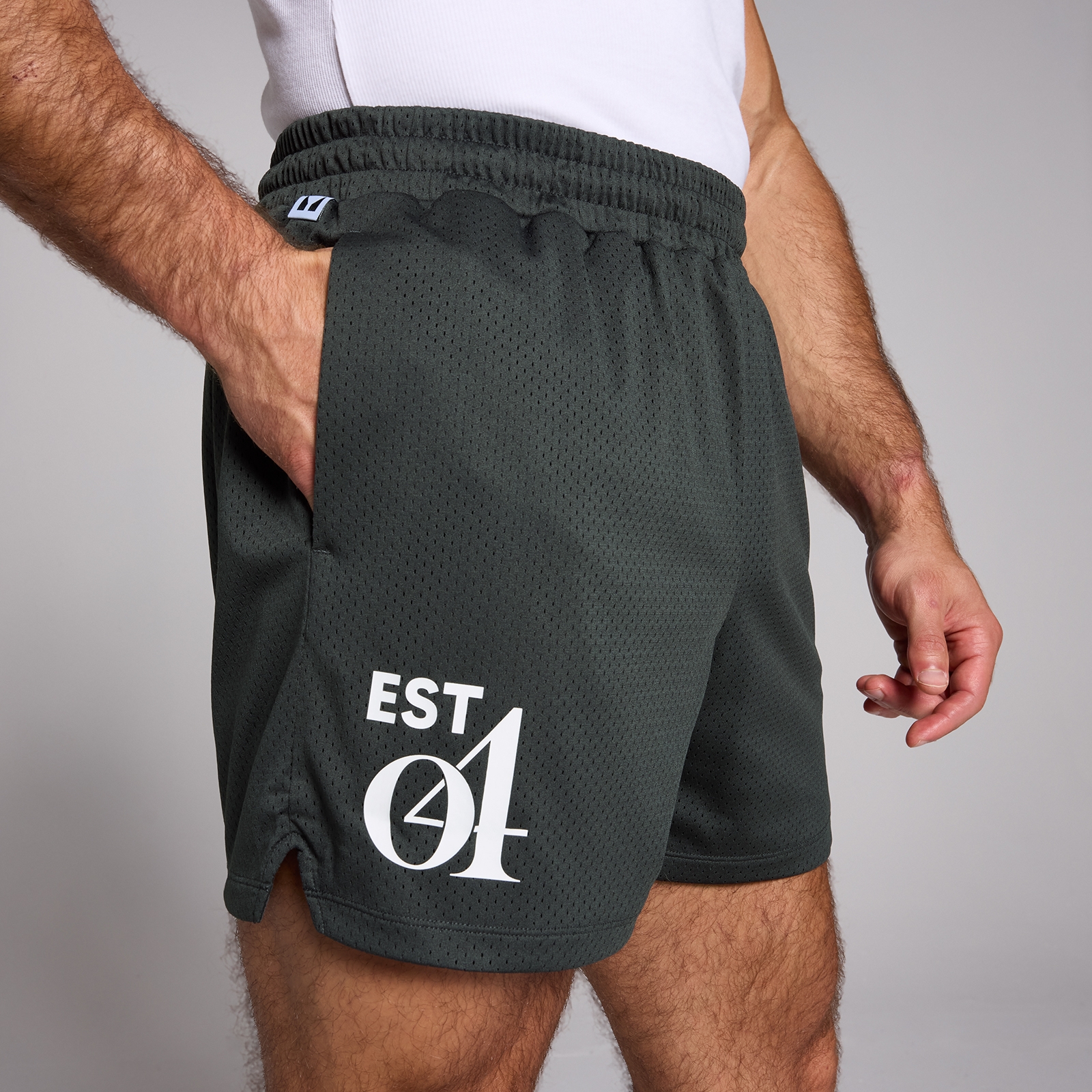 Myprotein UK MyProtein MP Men's Mesh Shorts - Washed Black - XXL