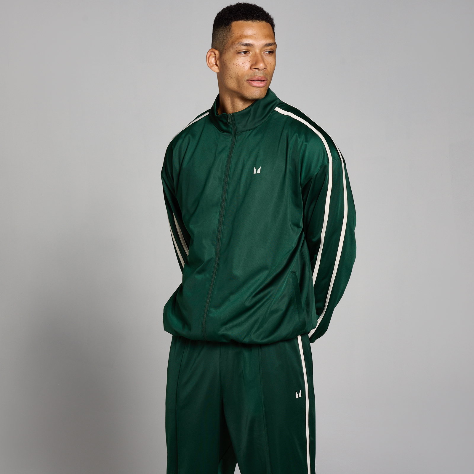 Myprotein UK MyProtein MP Men's Tricot Track Jacket - Dark Emerald - S
