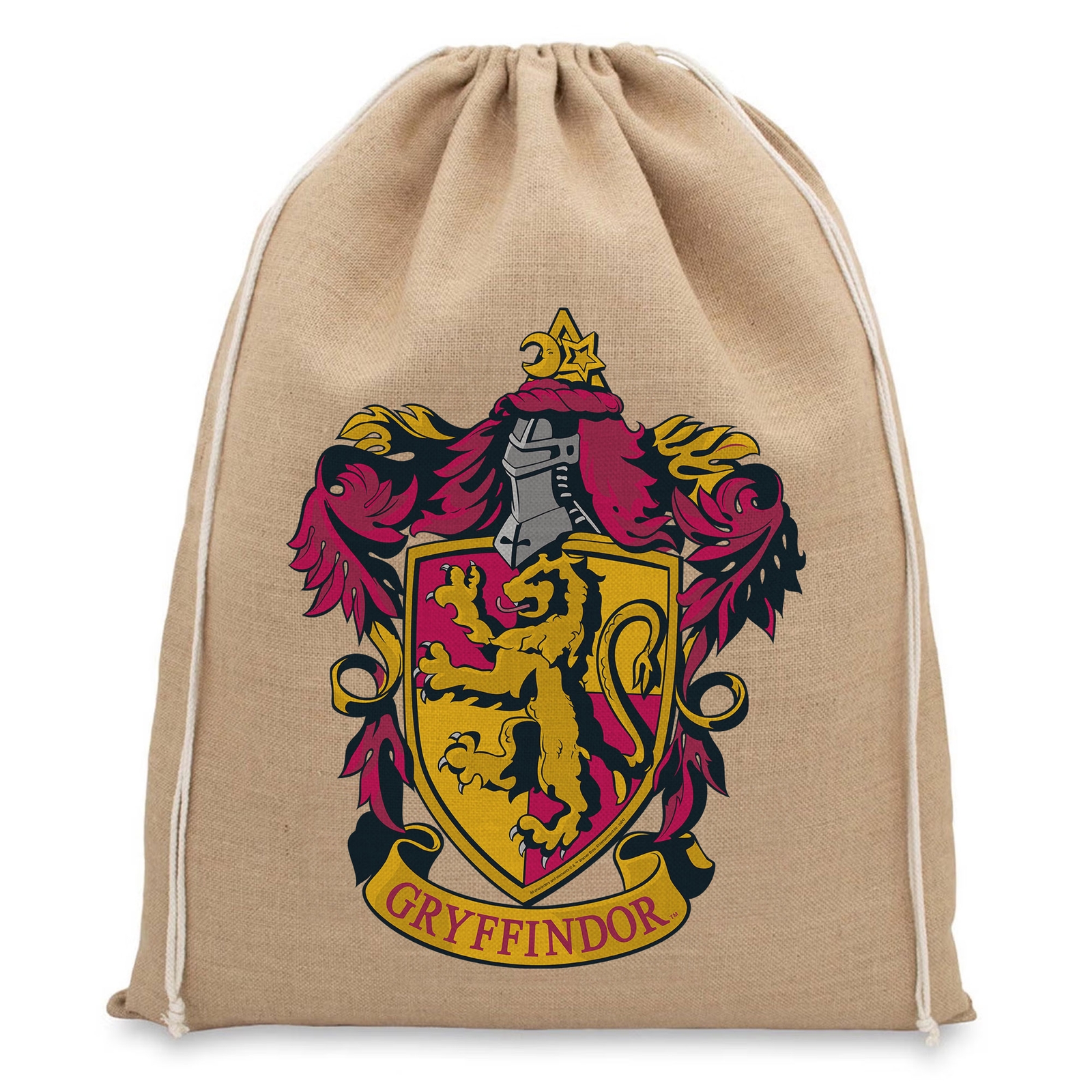 Harry Potter Gryffindor Christmas Hessian Sack