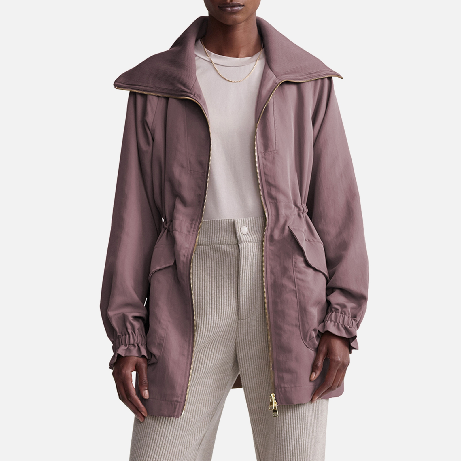 Varley Alison Nylon-Twill Jacket