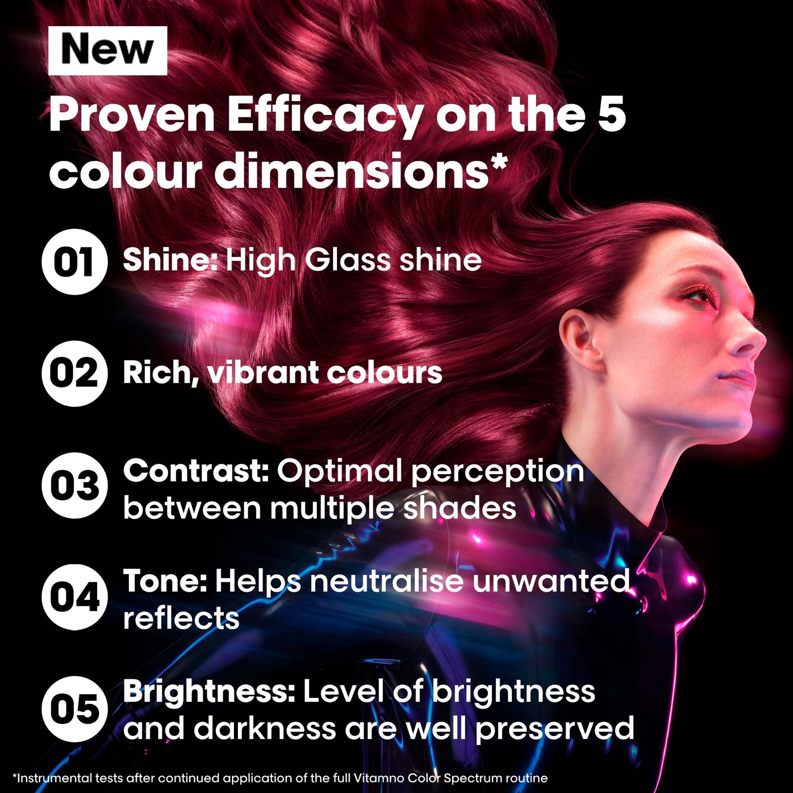 Thumbnail - L'Oréal Professionnel Vitamino Color Spectrum Shampoo 300ml,Rinse Off Hair Mask 250ml and Serum 30ml Bundle for Coloured...