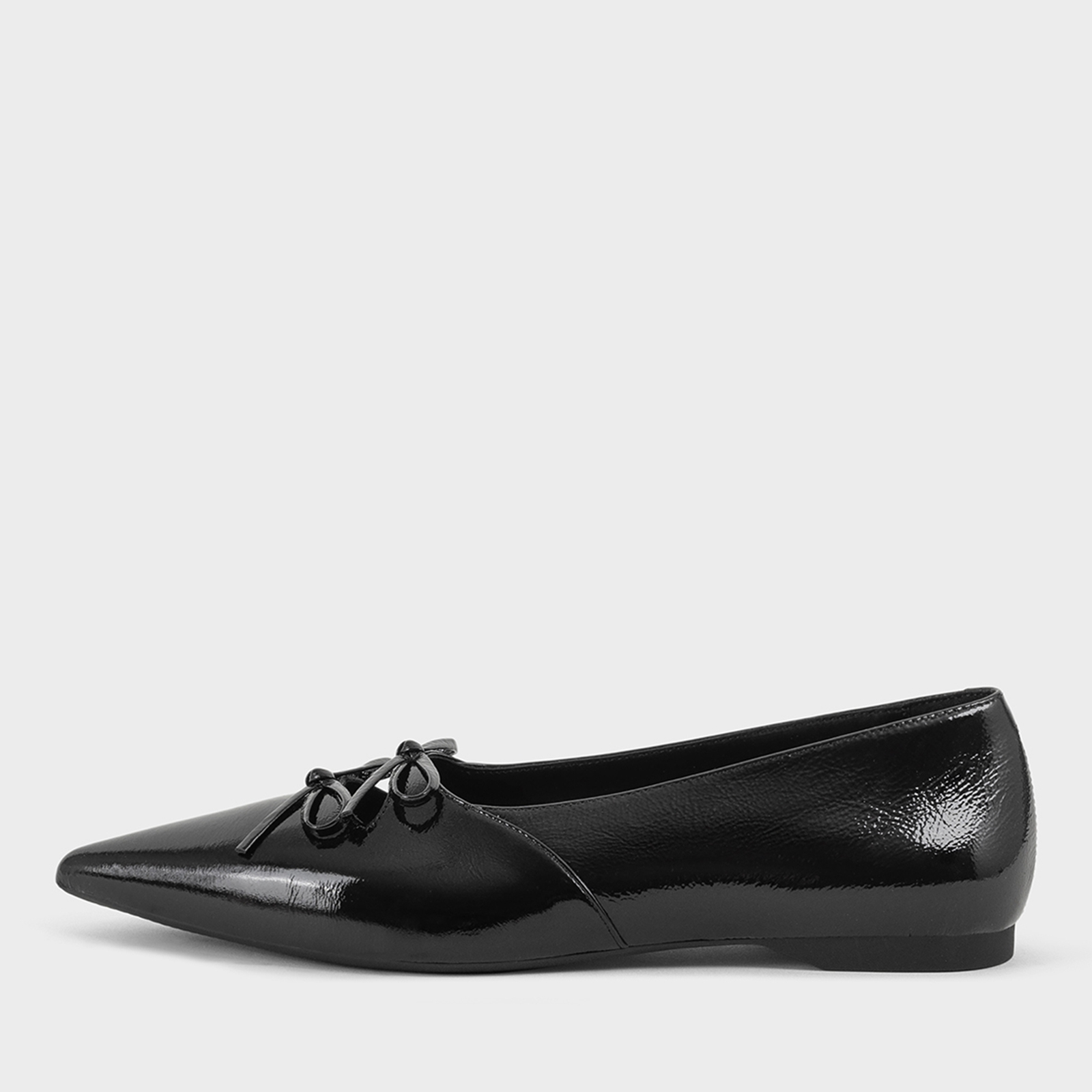 Vagabond Women's Hermine Patent Leather Pointed Flats - UK 4