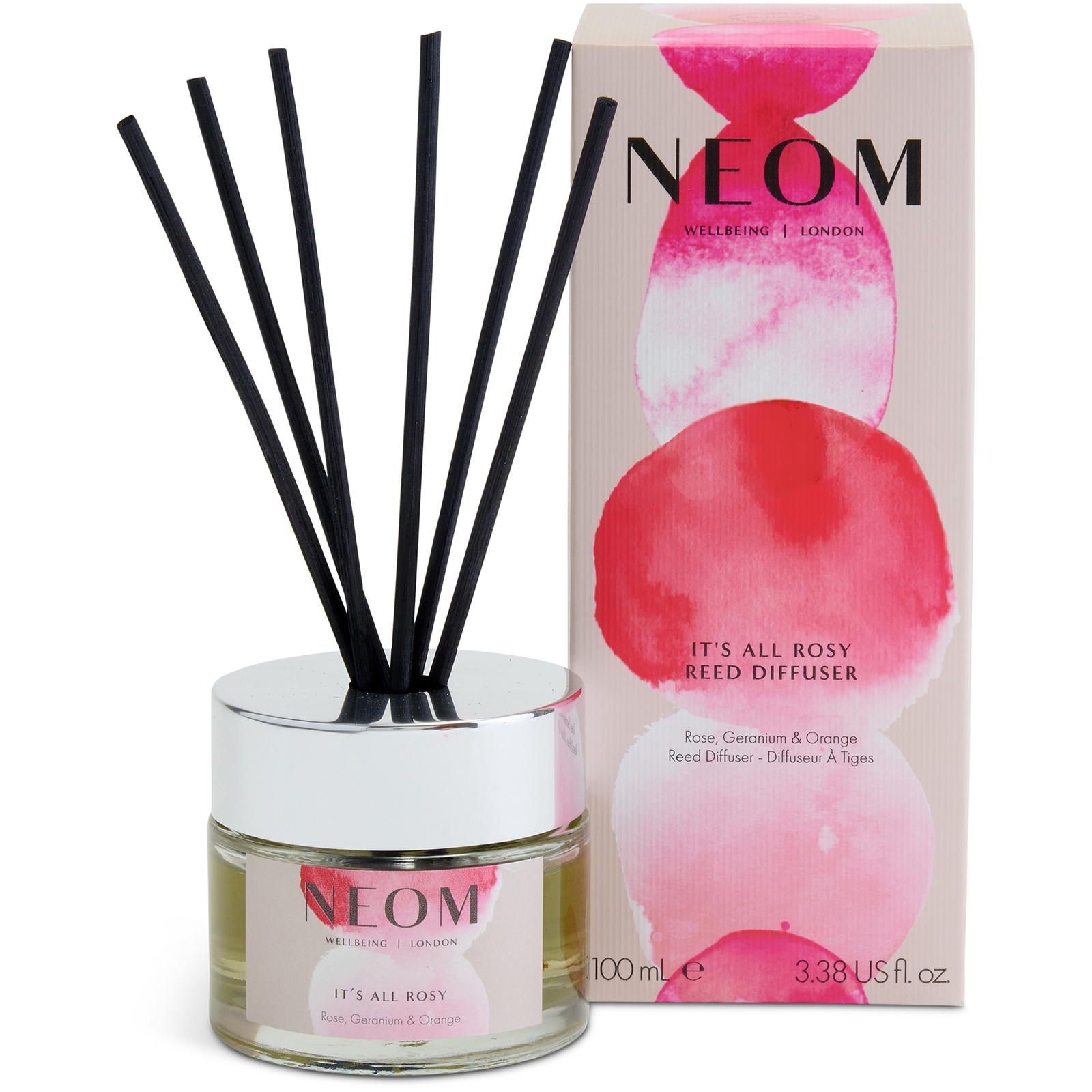 Neom Wellbeing It's All Rosy Reed Diffuser