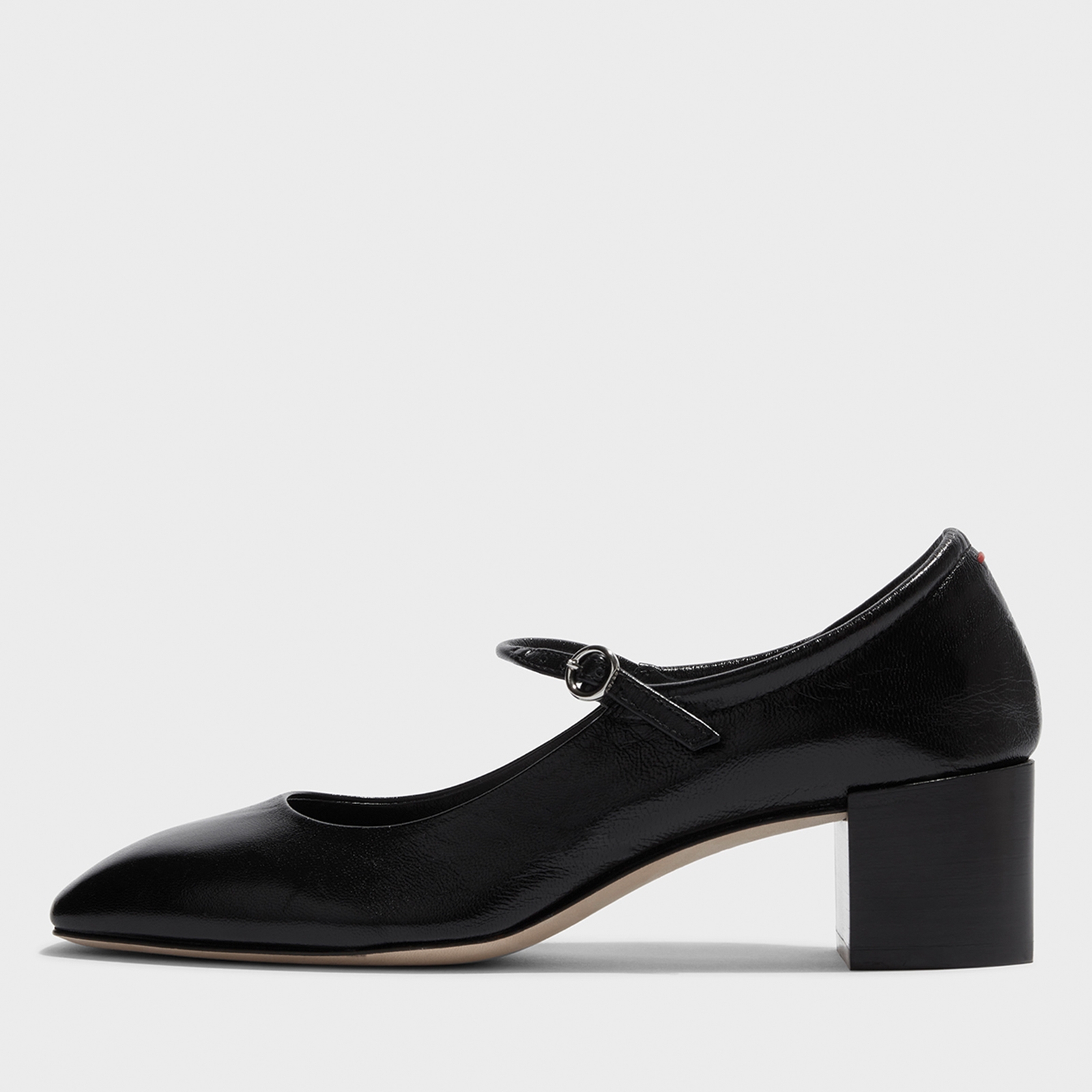 Aeyde Women's Aline Leather Mary Jane Heels - UK 3
