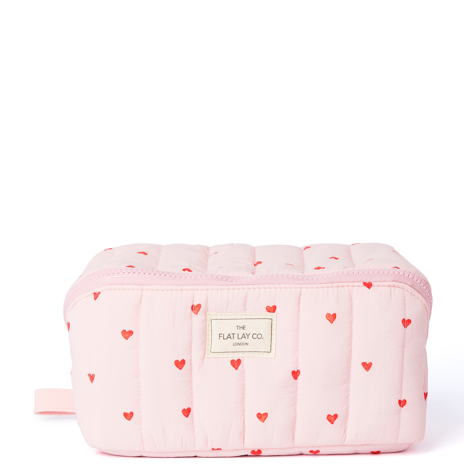 

The Flat Lay Co. Marshmallow Flat Lay Makeup Box Bag - Sweet Pink Hearts