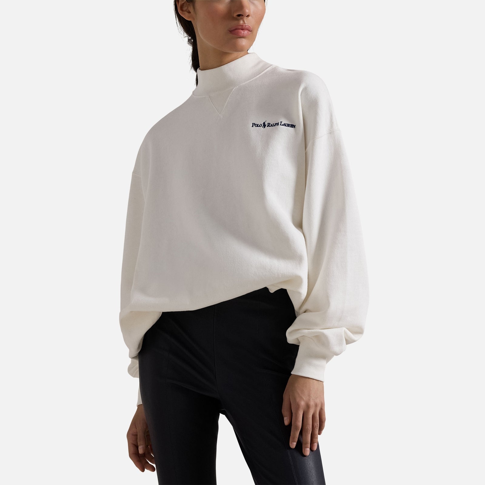 Polo Ralph Lauren Women's Cotton-Blend Jersey Sweatshirt - Xl