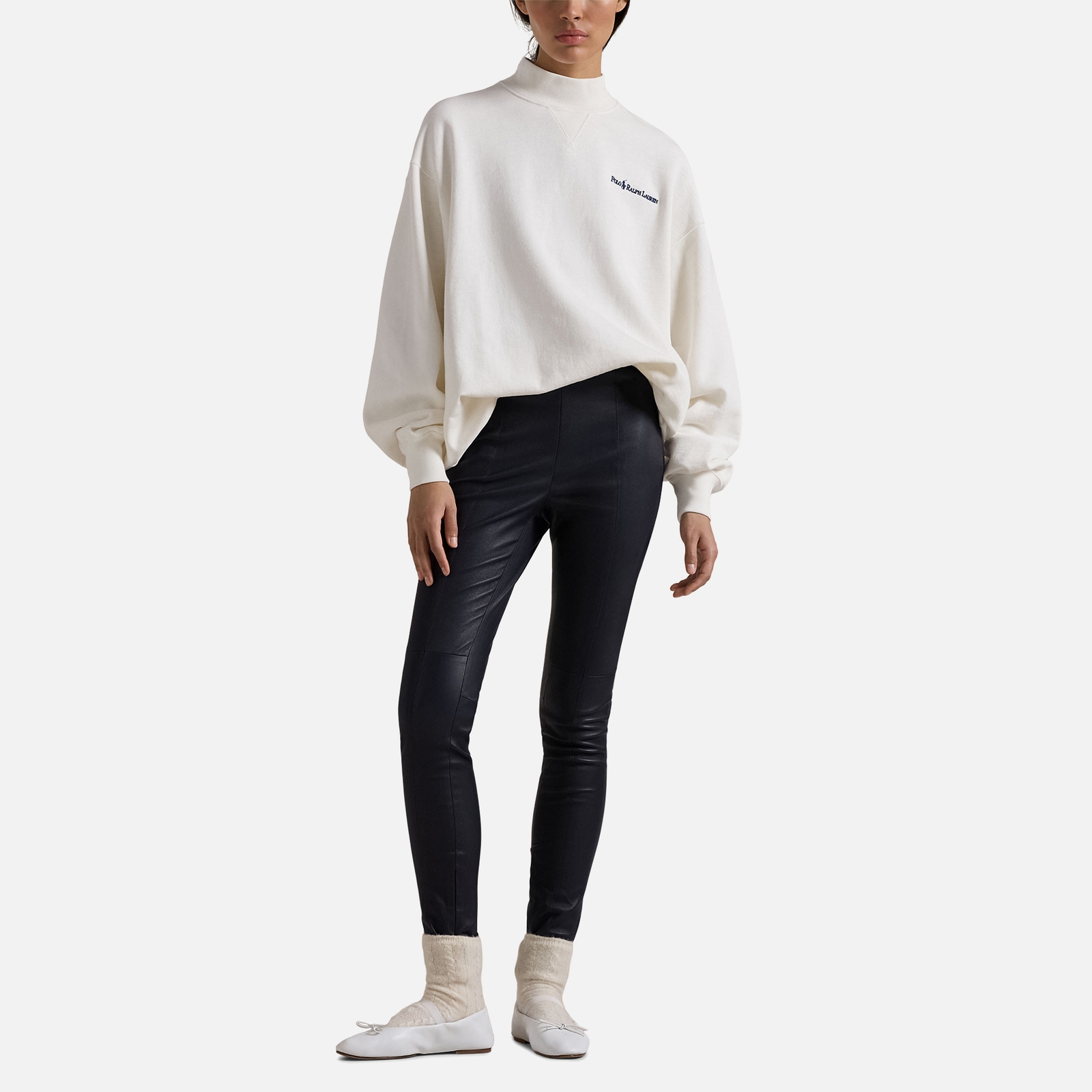 Polo Ralph Lauren Cotton-Blend Jersey Sweatshirt - S