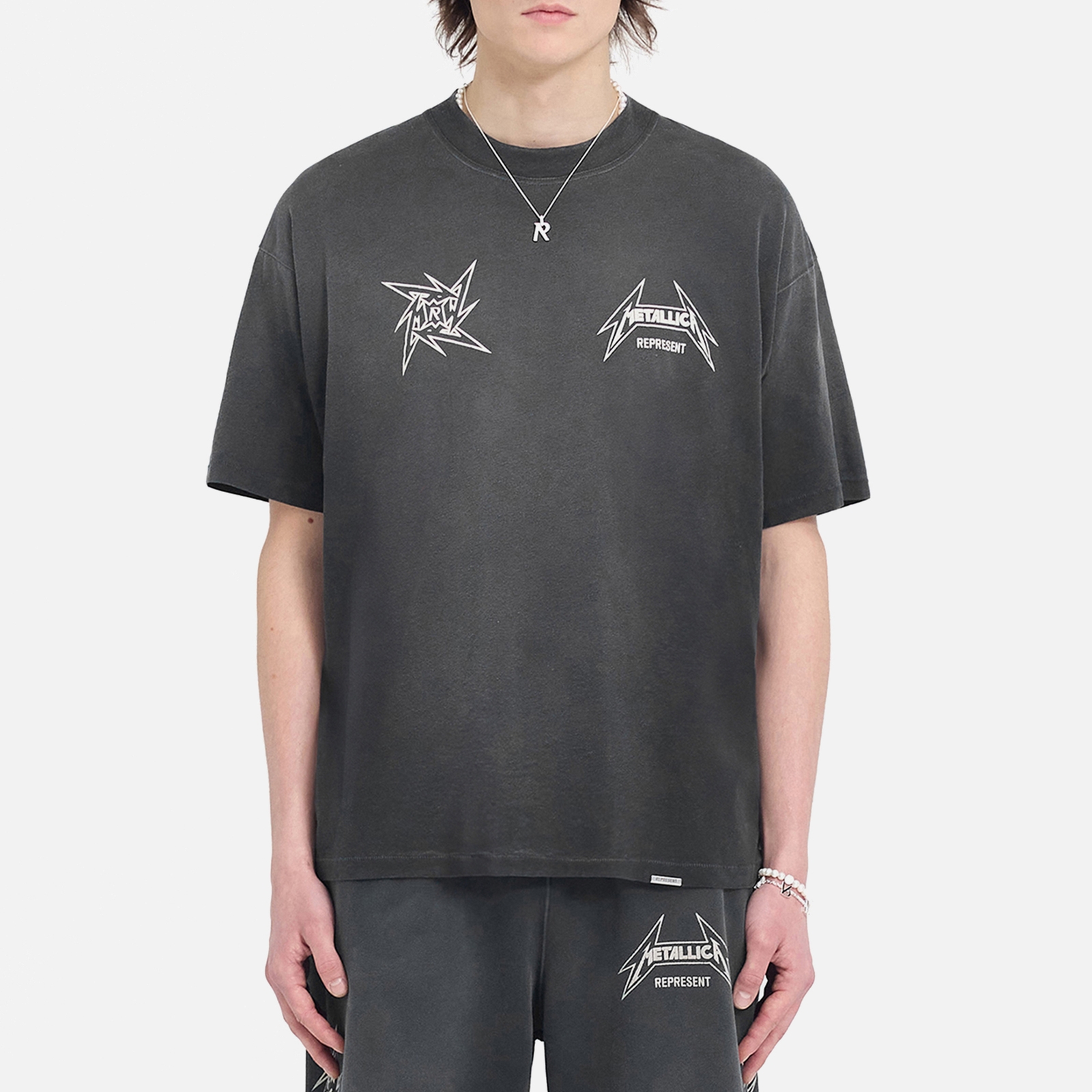 REPRESENT x Metallica 40 Year Anniversary Cotton-Blend T-Shirt - S