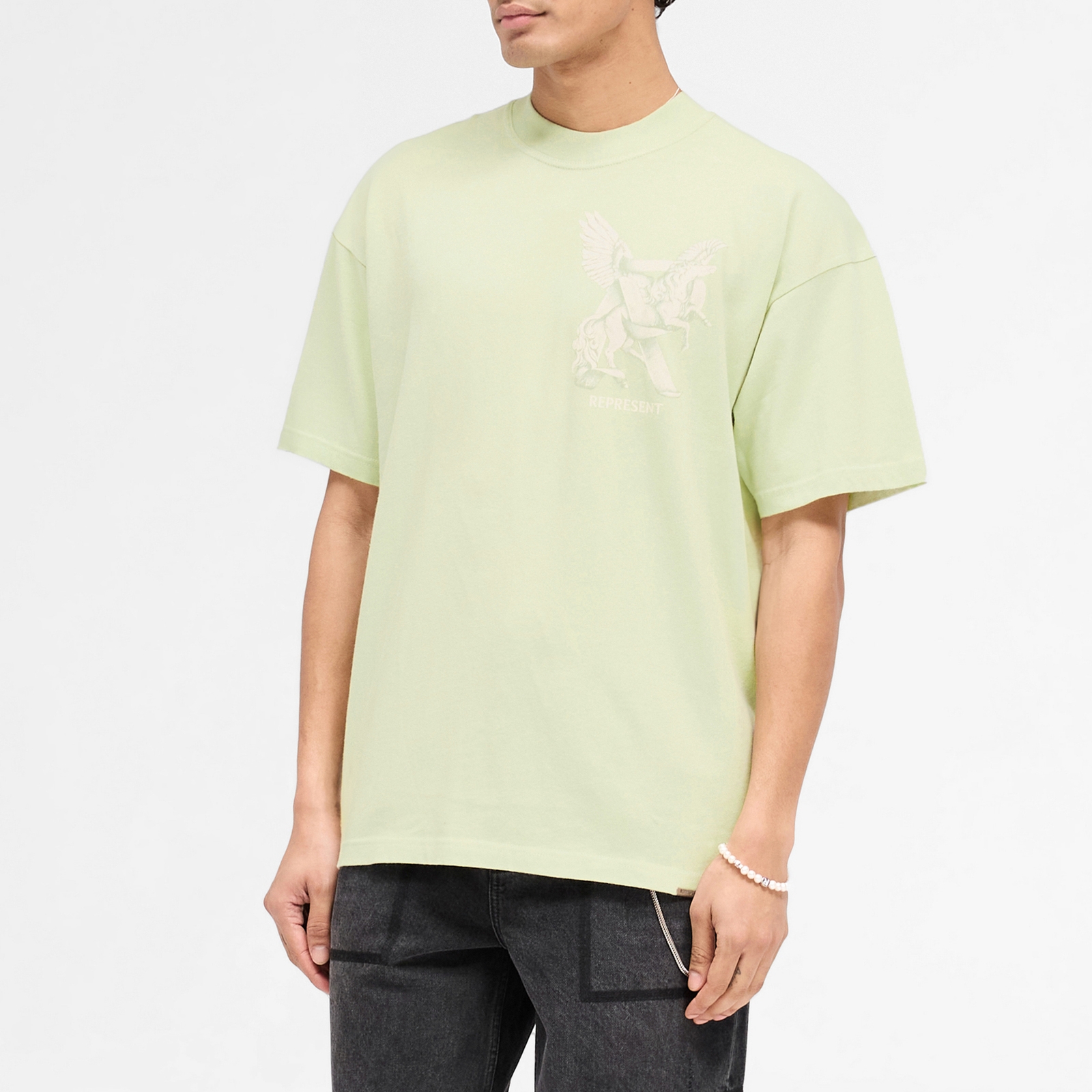 REPRESENT Elegance In Motion Cotton-Jersey T-Shirt - XS