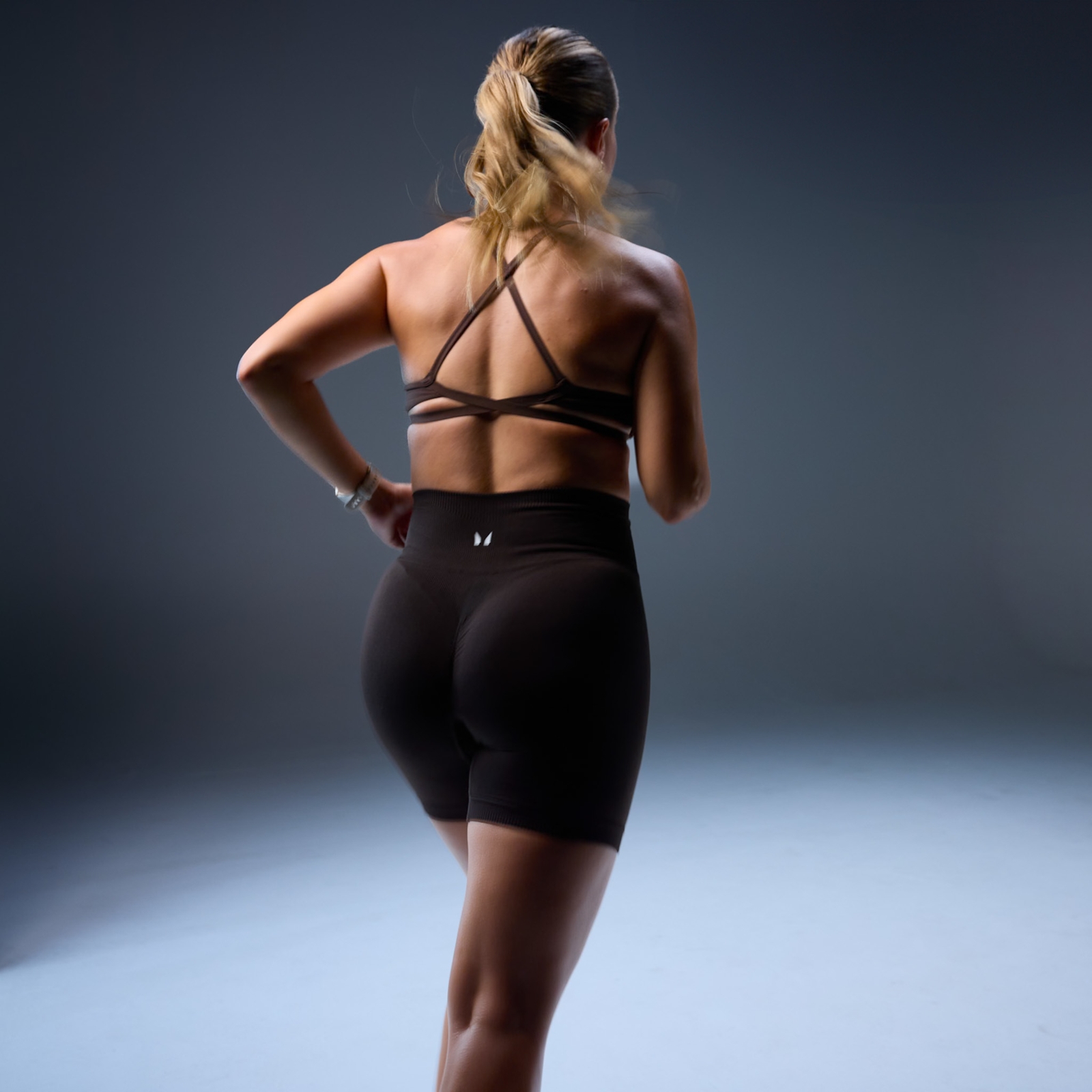 Myprotein UK MyProtein MP Women's Tempo Strappy Back Sports Bra - Chocolate - S