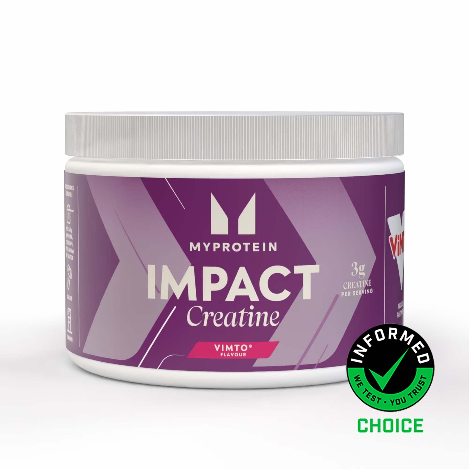 Myprotein UK MyProtein Impact Creatine - 255g - 50servings - Vimto