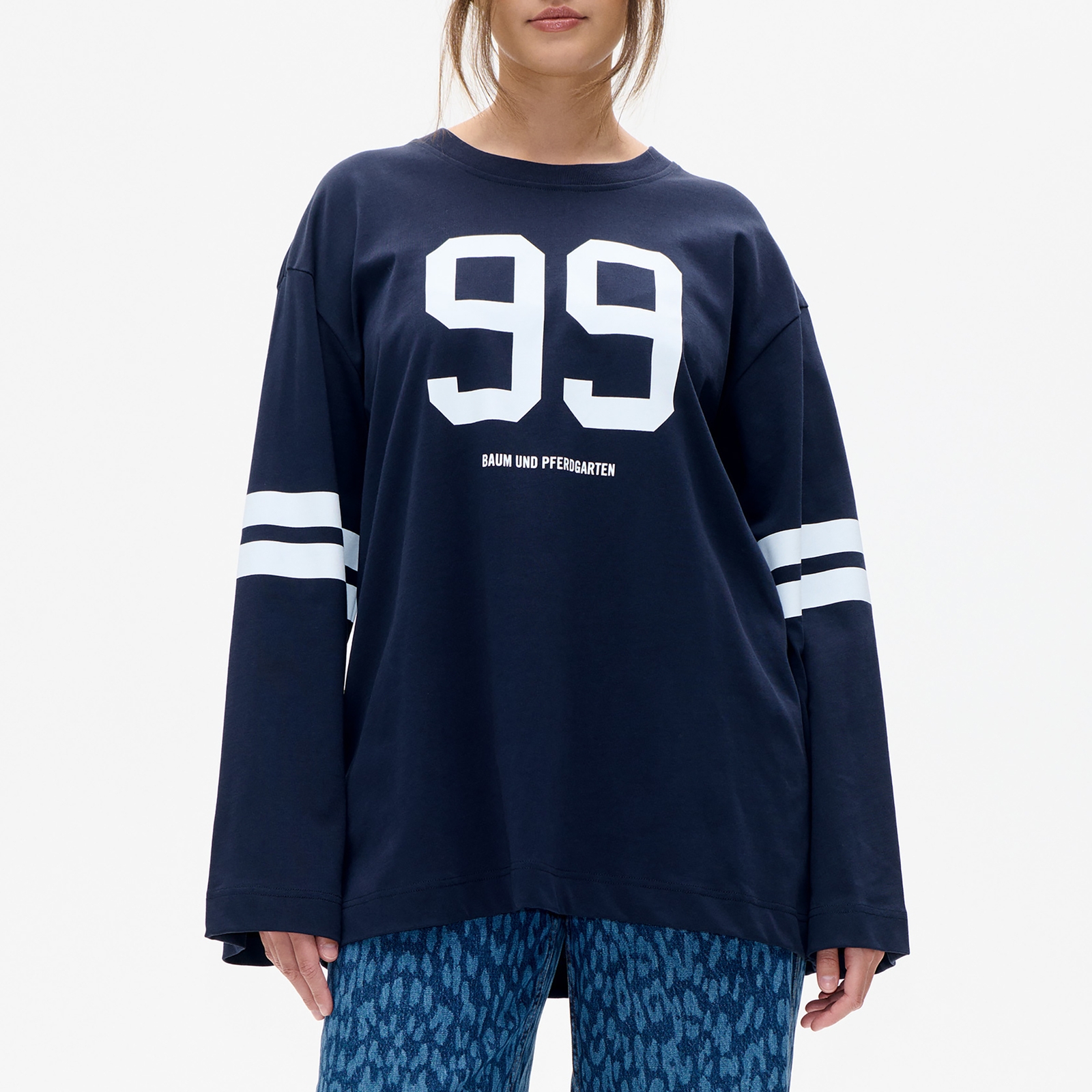 Baum Und Pferdgarten Jeevana Cotton-Jersey Top - M