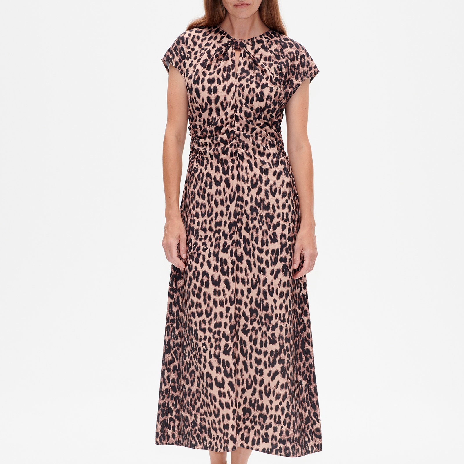 Baum Und Pferdgarten Anneliek LENZING™ ECOVERO™ Leopard Dress - EU 34/UK 6