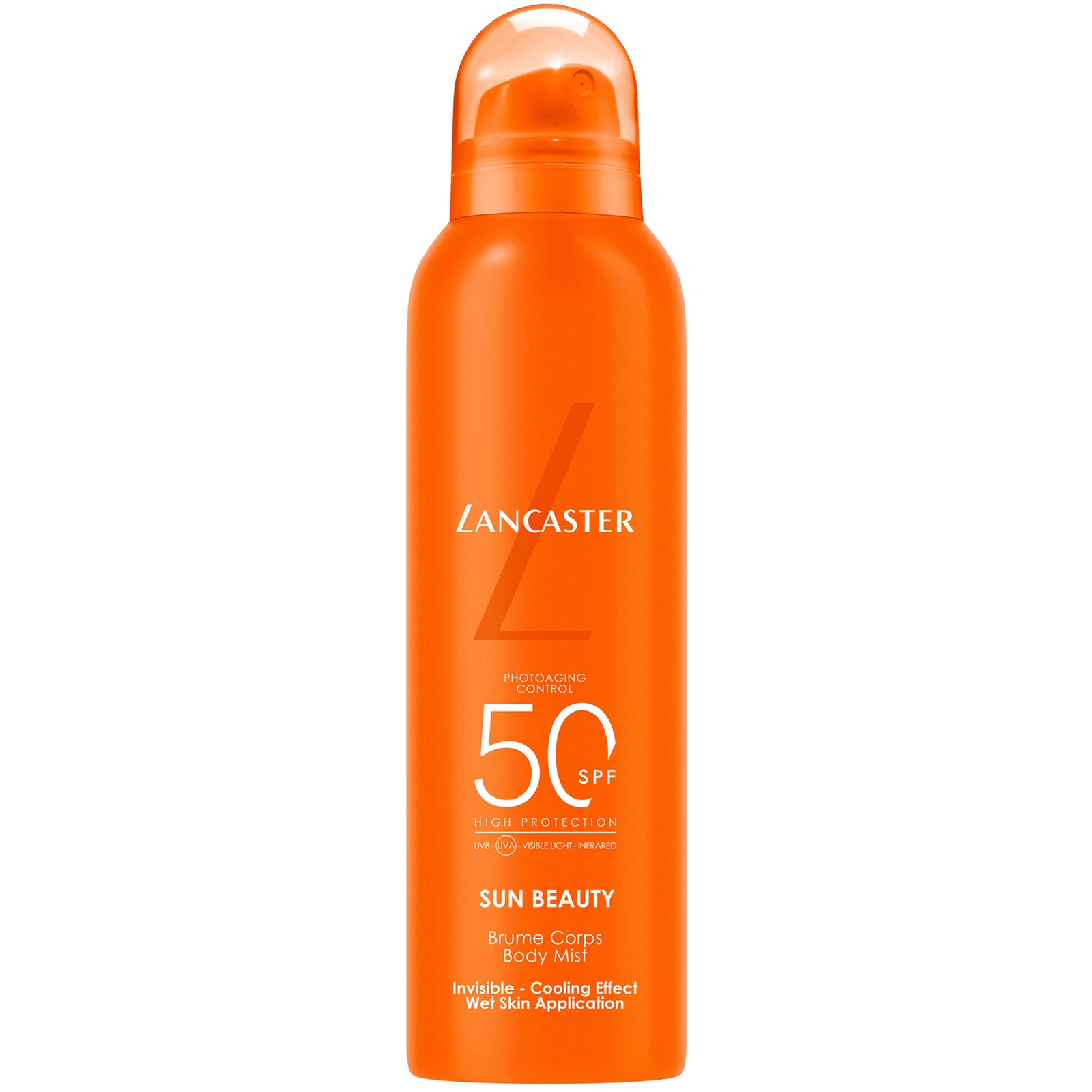 

Lancaster Sun Sport Cooling Invisible Mist Wet Skin Application for Body SPF50 200ml
