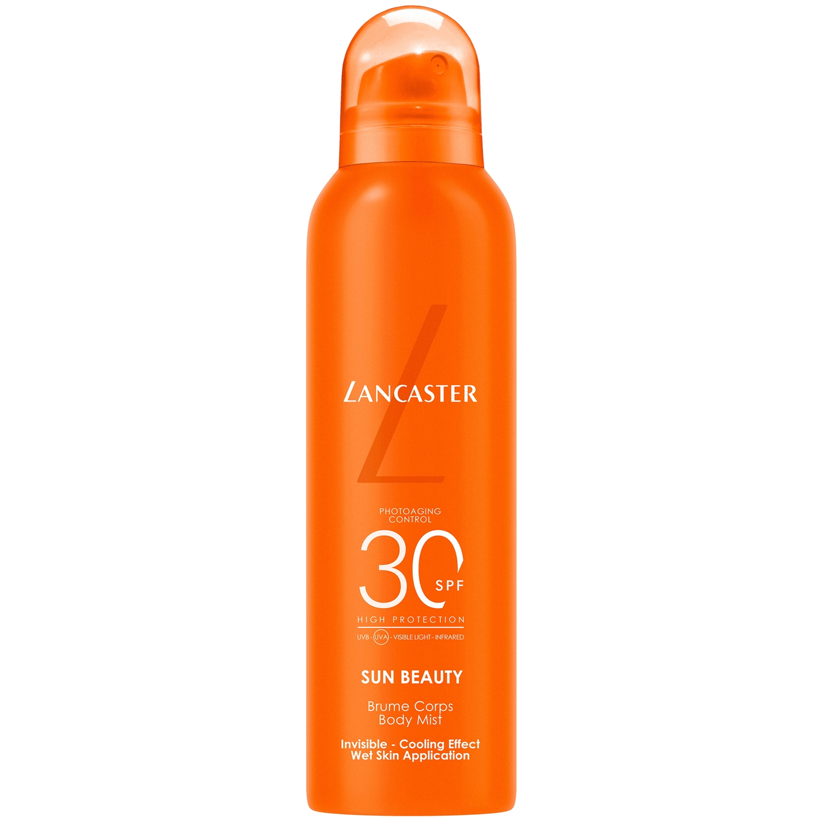 

Lancaster Sun Sport Cooling Invisible Mist Wet Skin Application for Body SPF30 200ml