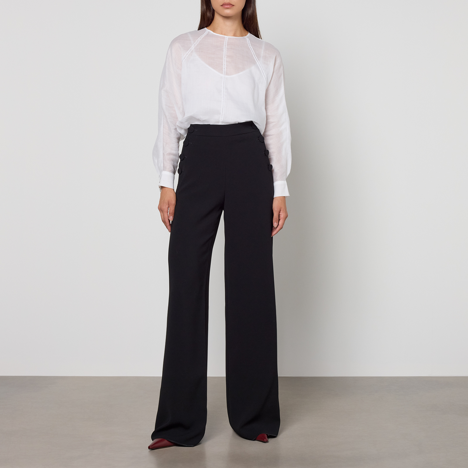 Max Mara Studio Women's Edile T-Shirt - White - UK 10