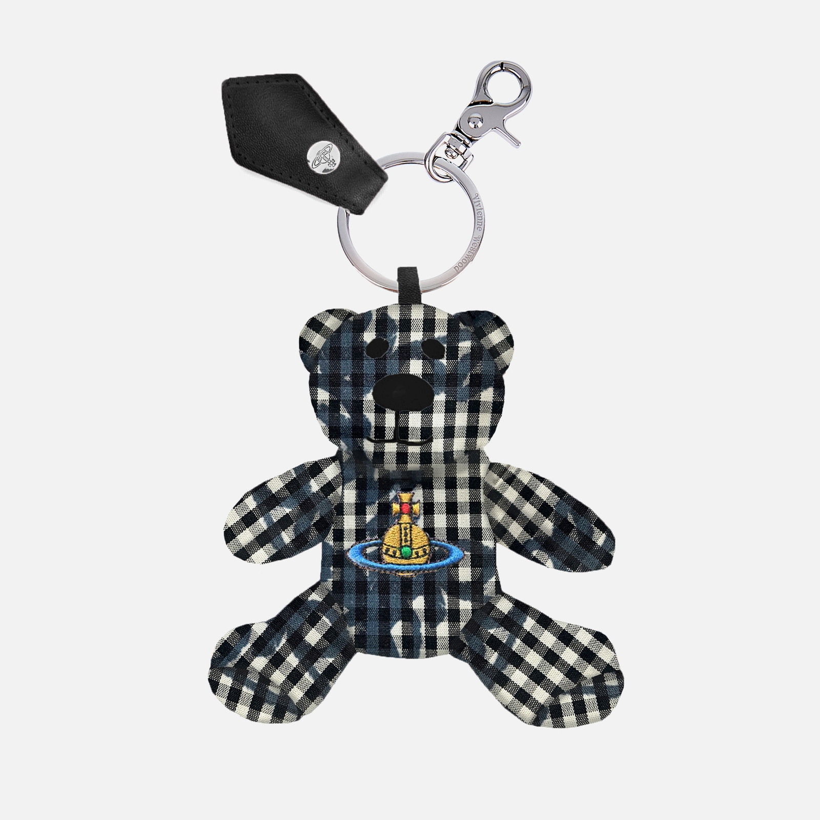 Vivienne Westwood Women's Teddy Bear Keyring - Gingham/Vw Black - OS