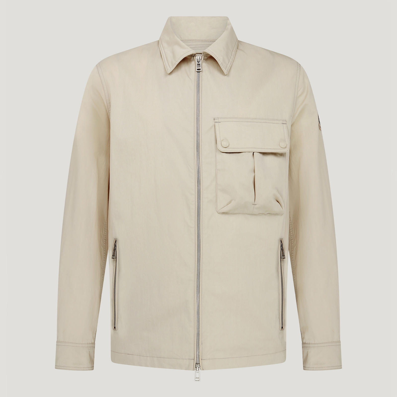 Belstaff Drome Cotton-Blend Gabardine Overshirt - M