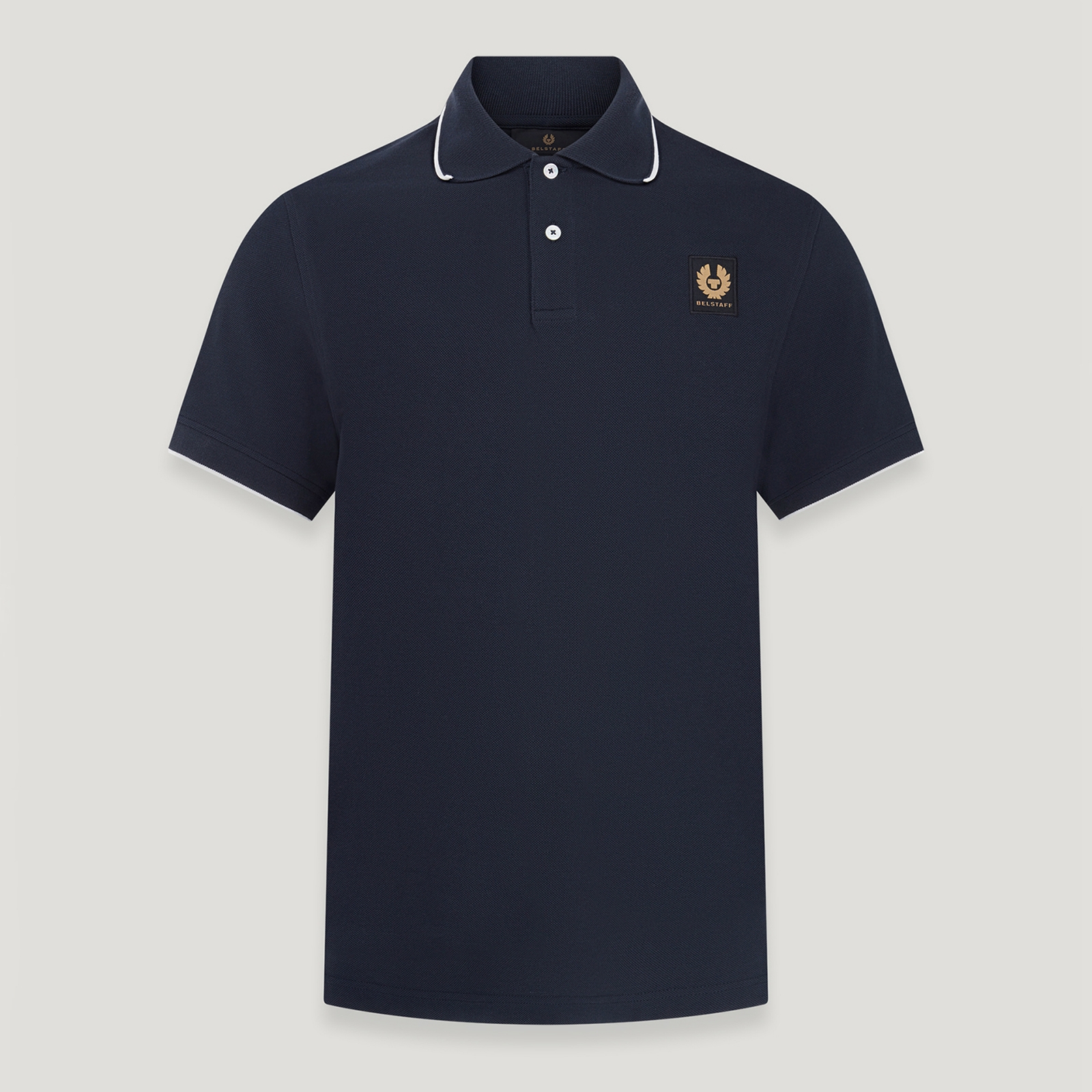 Belstaff Tipped Cotton-Piqué Polo Shirt - XXL