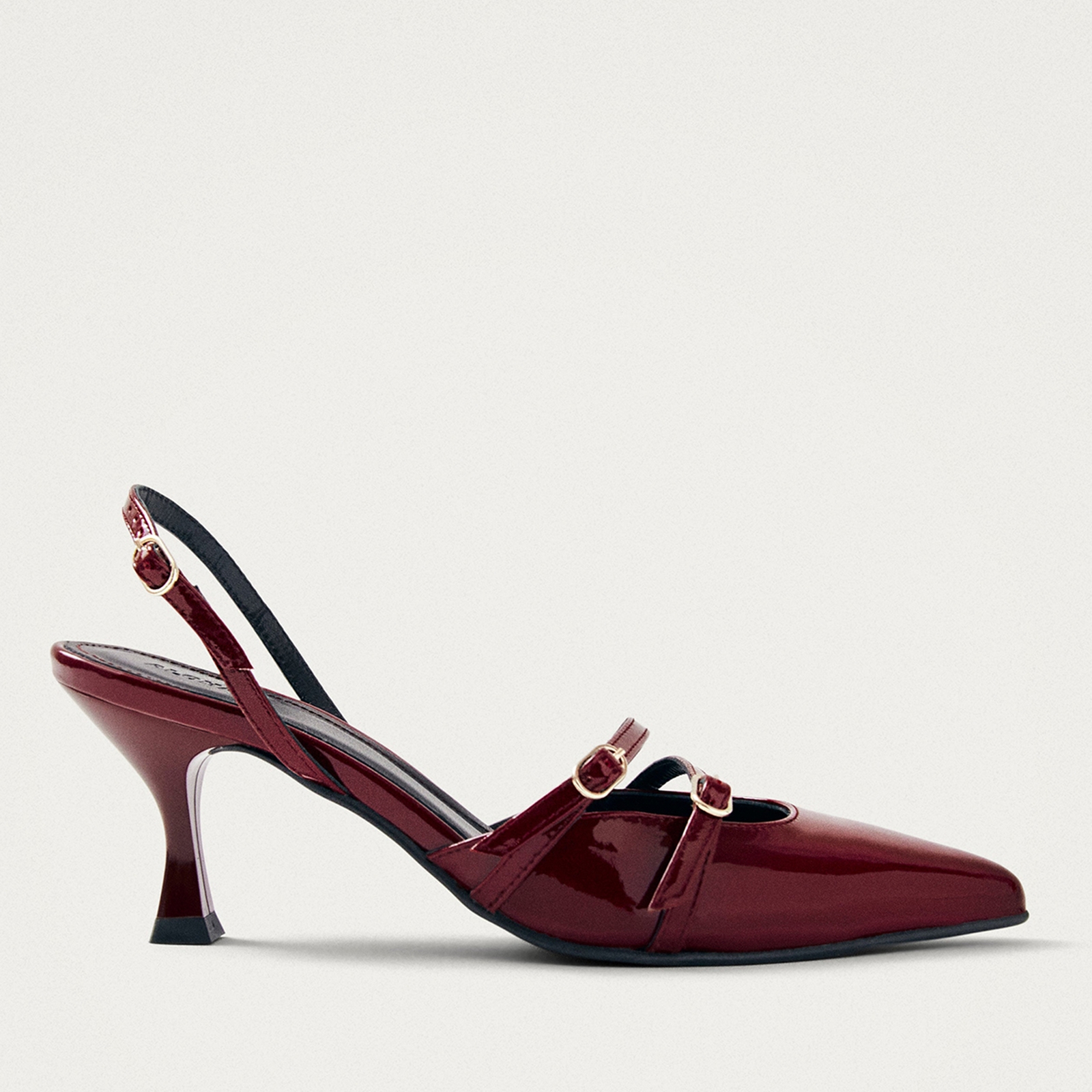 ALOHAS Joelle Leather Court Shoes - UK 3.5