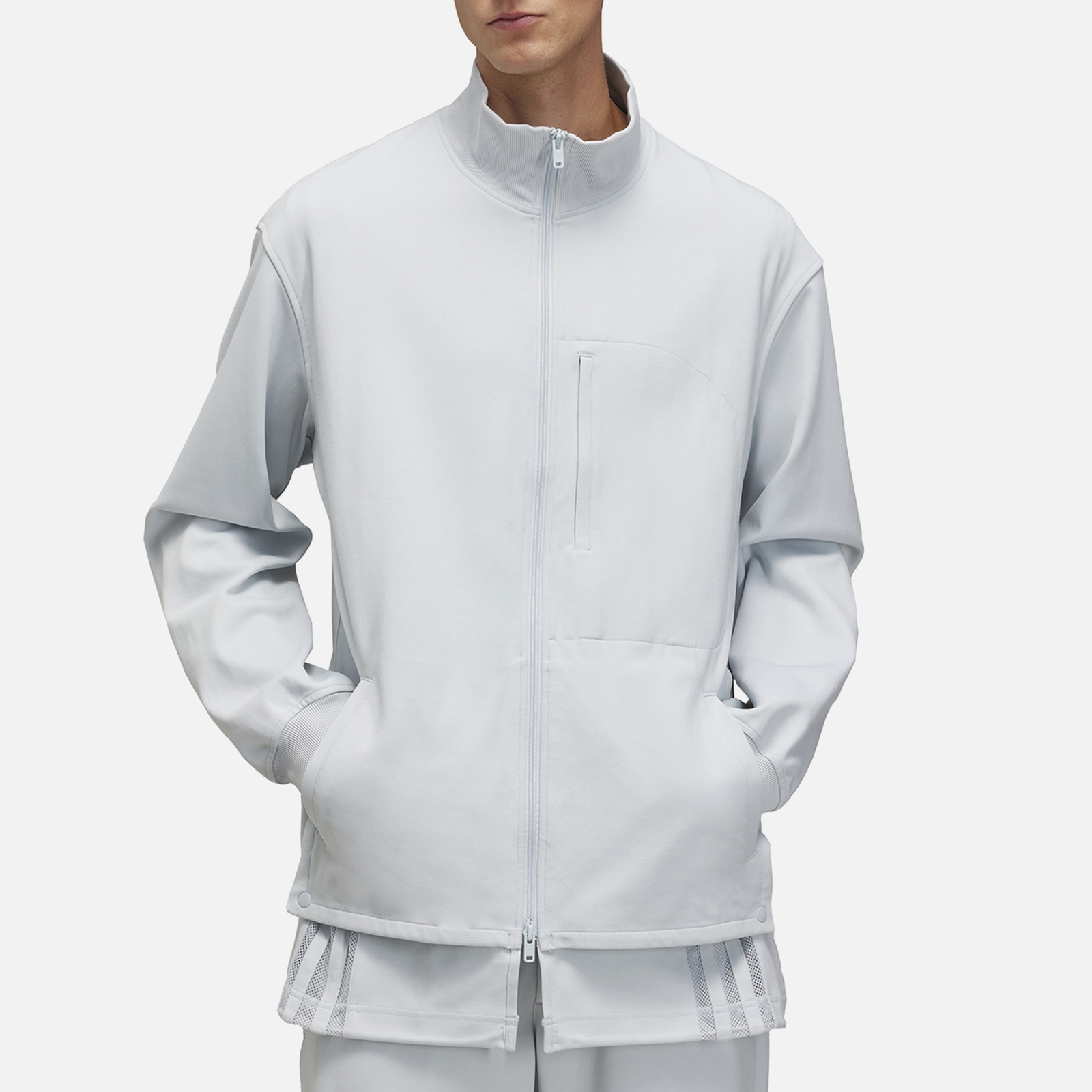 Y-3 3 Stripe Nylon Track Jacket - S