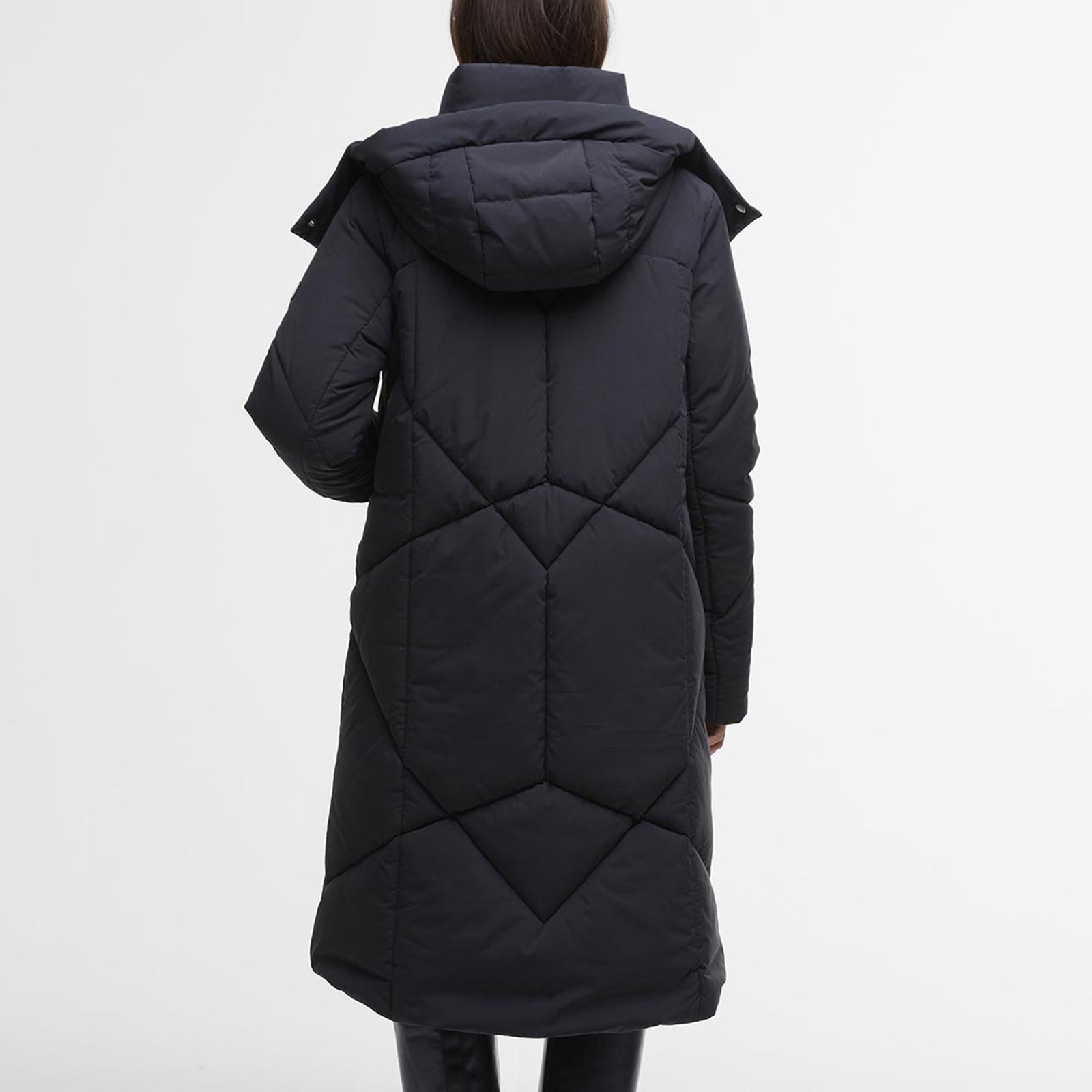Barbour International Women's Arabella Quilted Shell Jacket - Uk 16