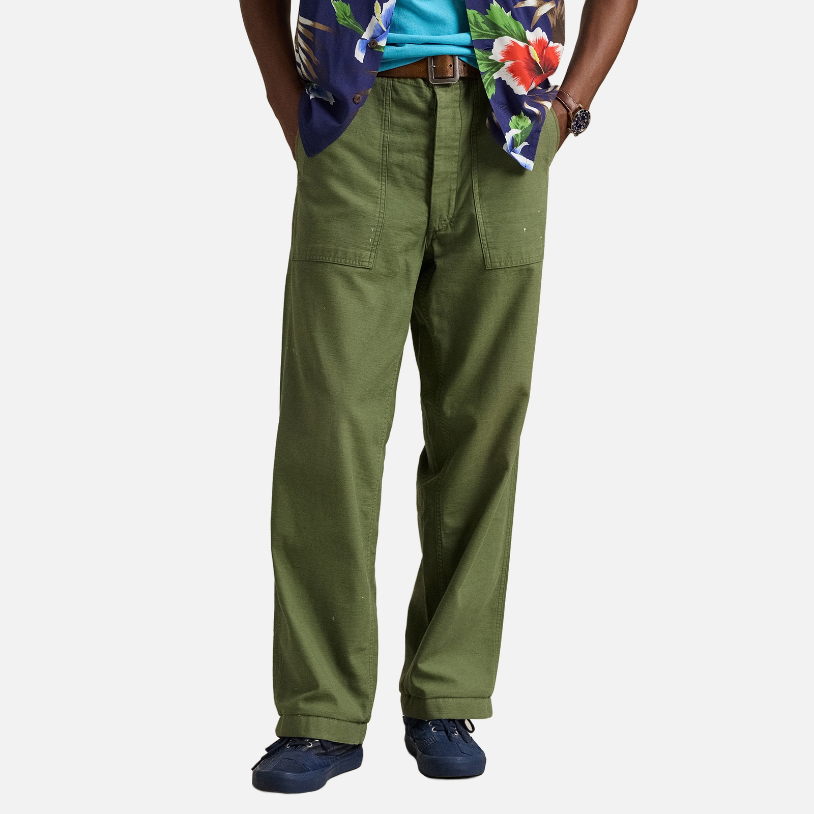 Polo Ralph Lauren Fatigue Woven Cotton Trousers - W36/L32