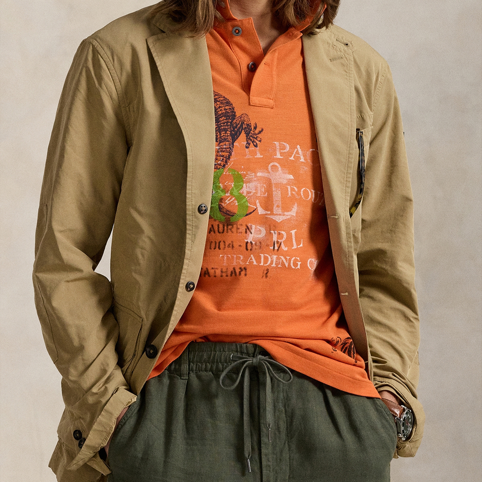 Polo Ralph Lauren Pearson Twill Coat - M