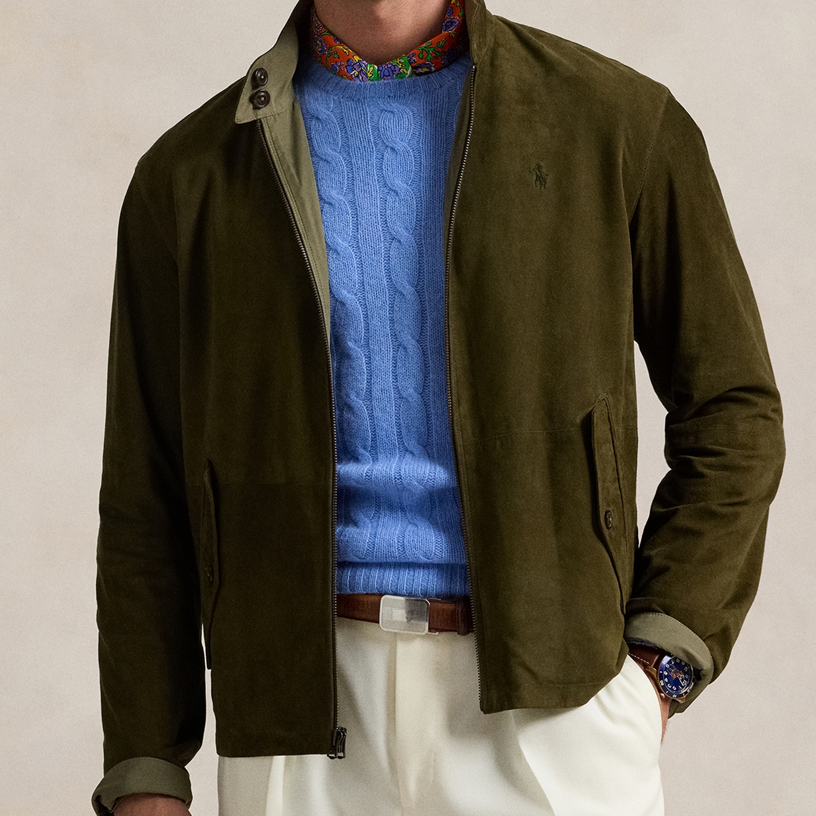 Polo Ralph Lauren Suede Jacket - L