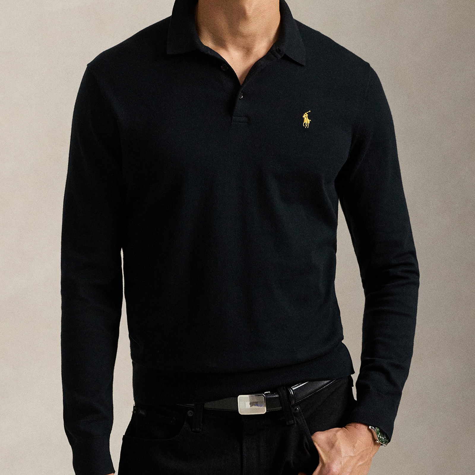 Polo Ralph Lauren Cotton-Jersey Polo Shirt - S