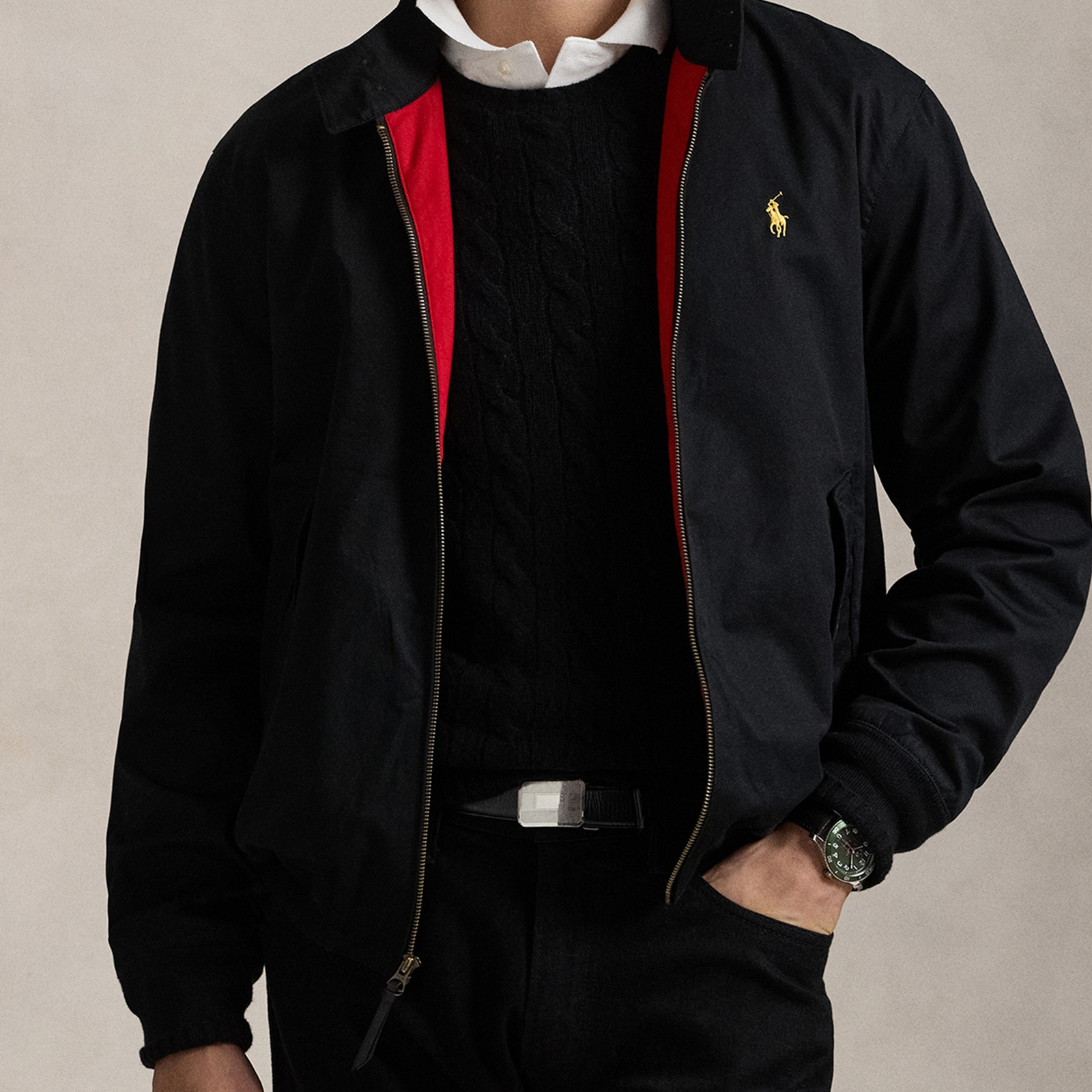 Polo Ralph Lauren Cotton Windbreaker Jacket - XL