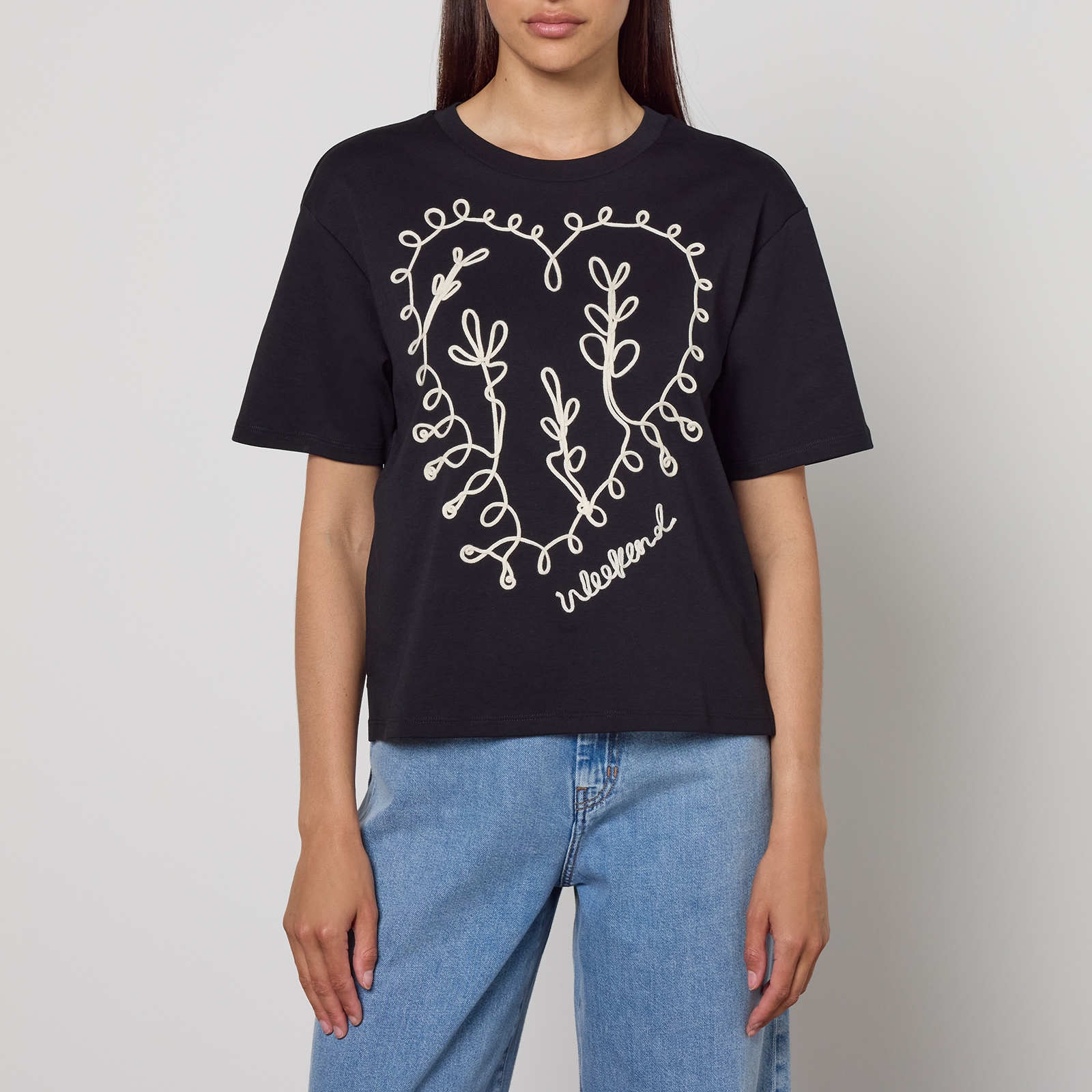 Weekend Max Mara Lecco Cotton-Jersey Top - M