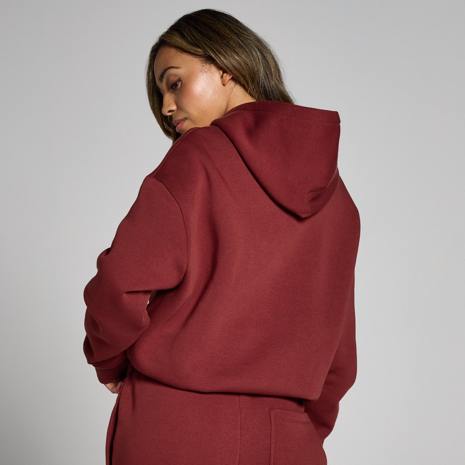 5059883392363 - MP Damen Basics Oversize-Kapuzenpulli – Kirsche - XL 5059883392363 - MP Damen Basics Oversize-Kapuzenpulli – Kirsche - XL