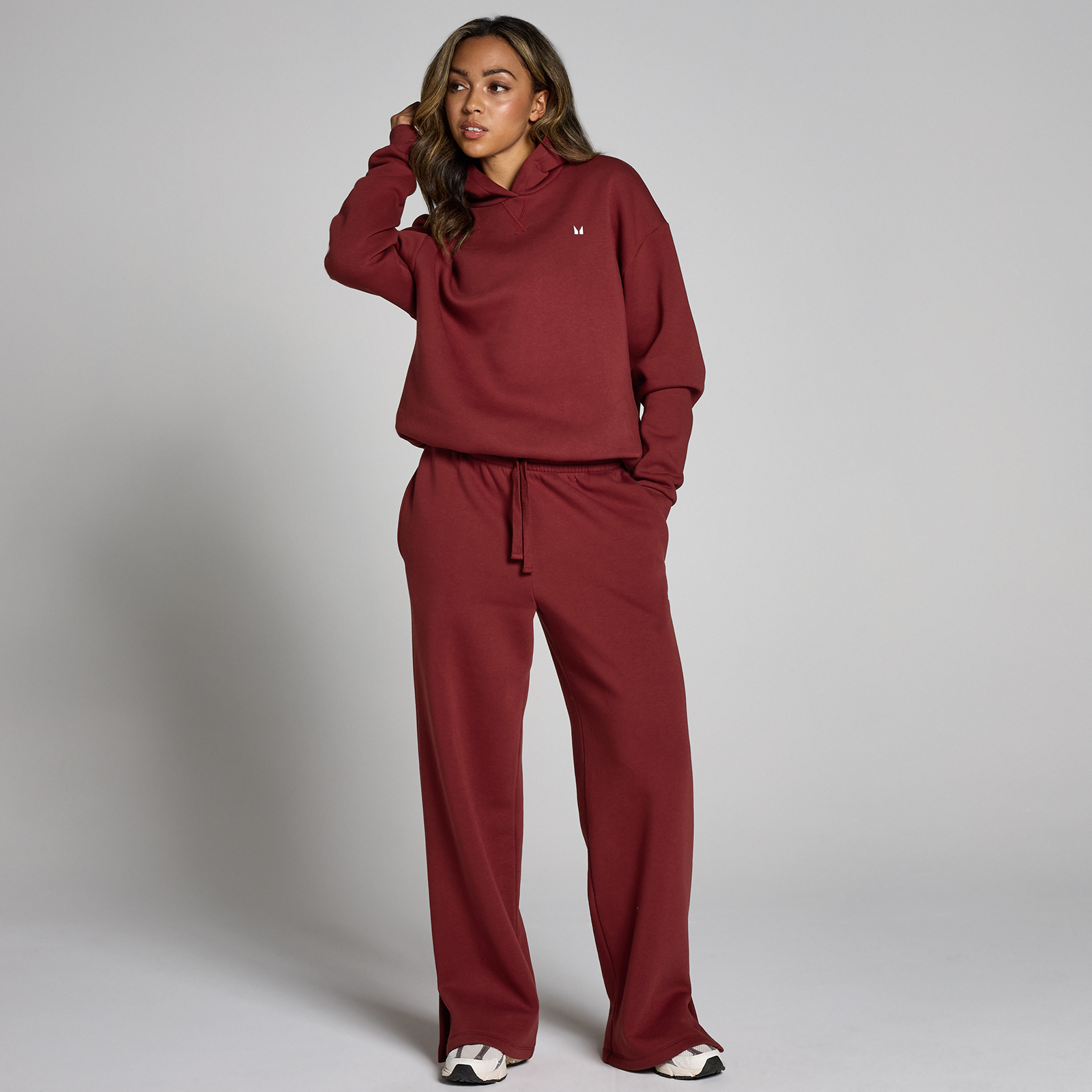 5059883392363 - MP Damen Basics Oversize-Kapuzenpulli – Kirsche - XL 5059883392363 - MP Damen Basics Oversize-Kapuzenpulli – Kirsche - XL