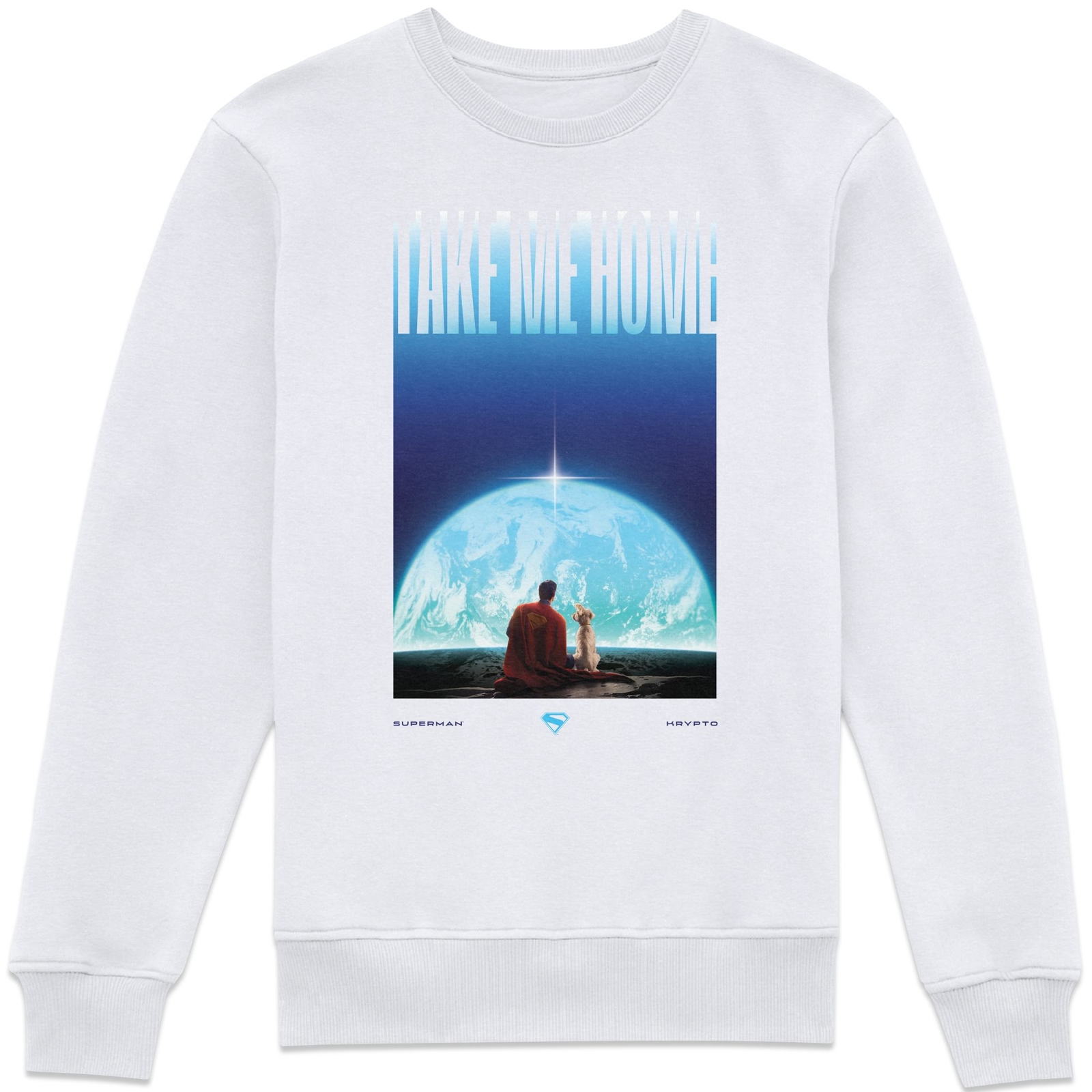 Superman Sweatshirt - White - XXL