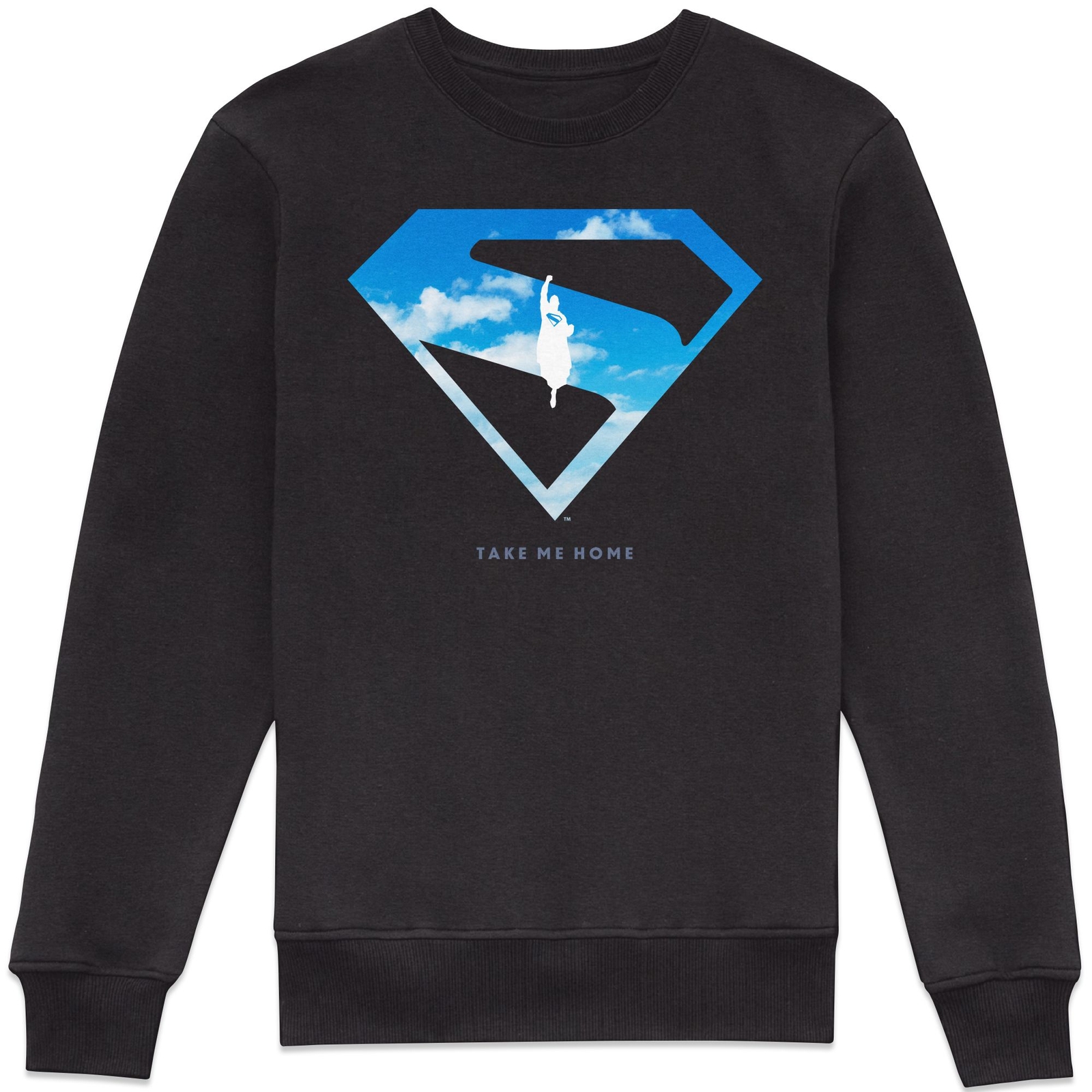 Superman Flight Sweatshirt - Black - XL