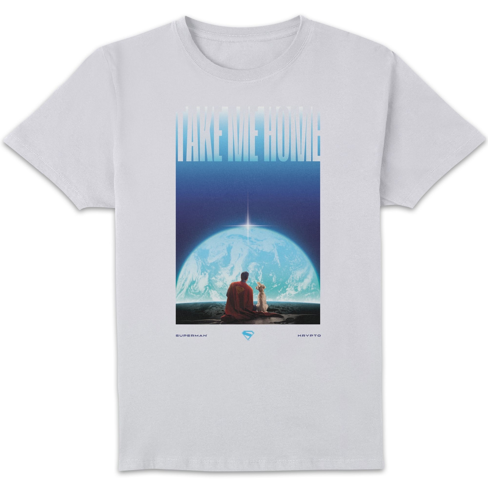 Superman Unisex T-Shirt - White - XS