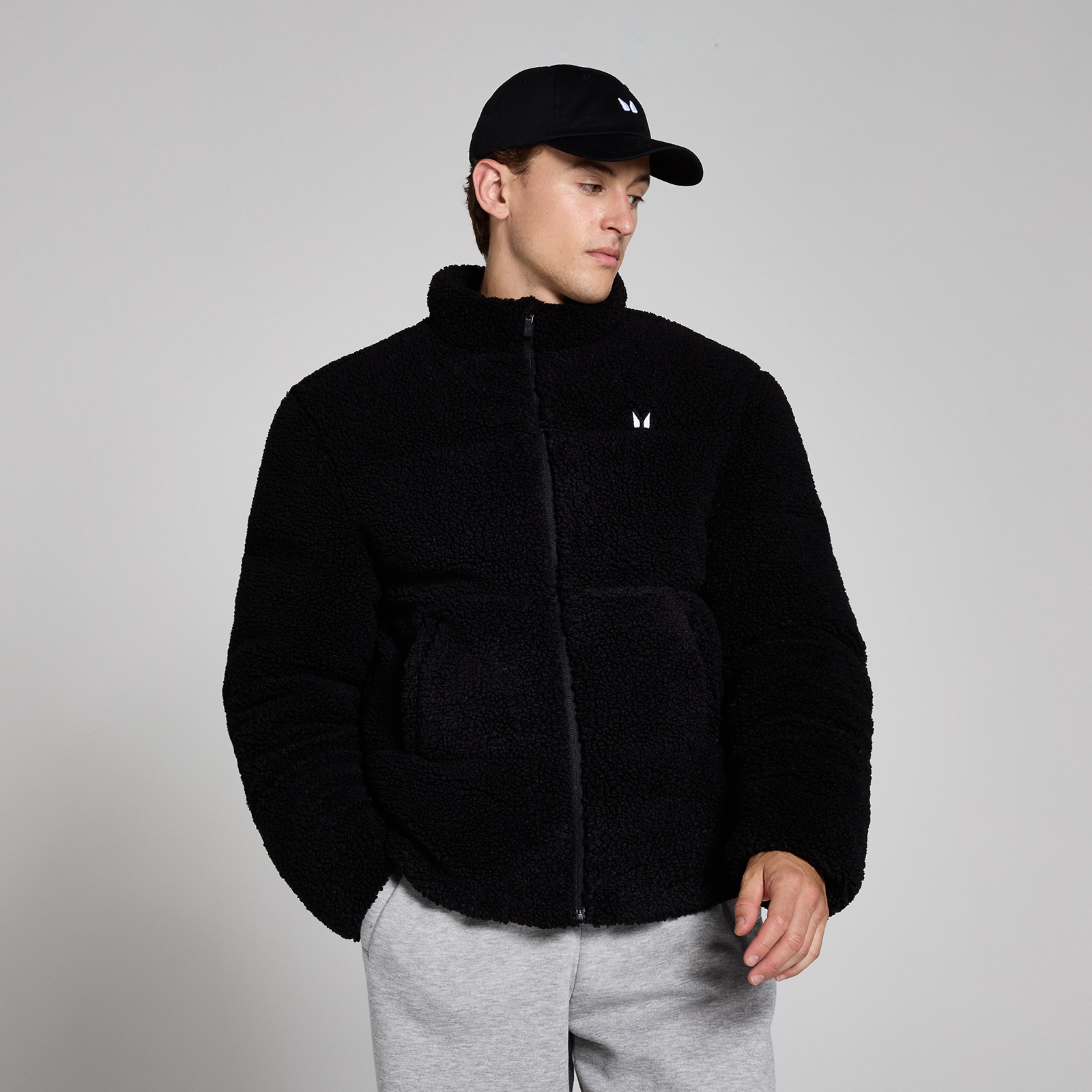 Myprotein UK MyProtein MP Men's Borg Puffer Jacket - Black - XXL