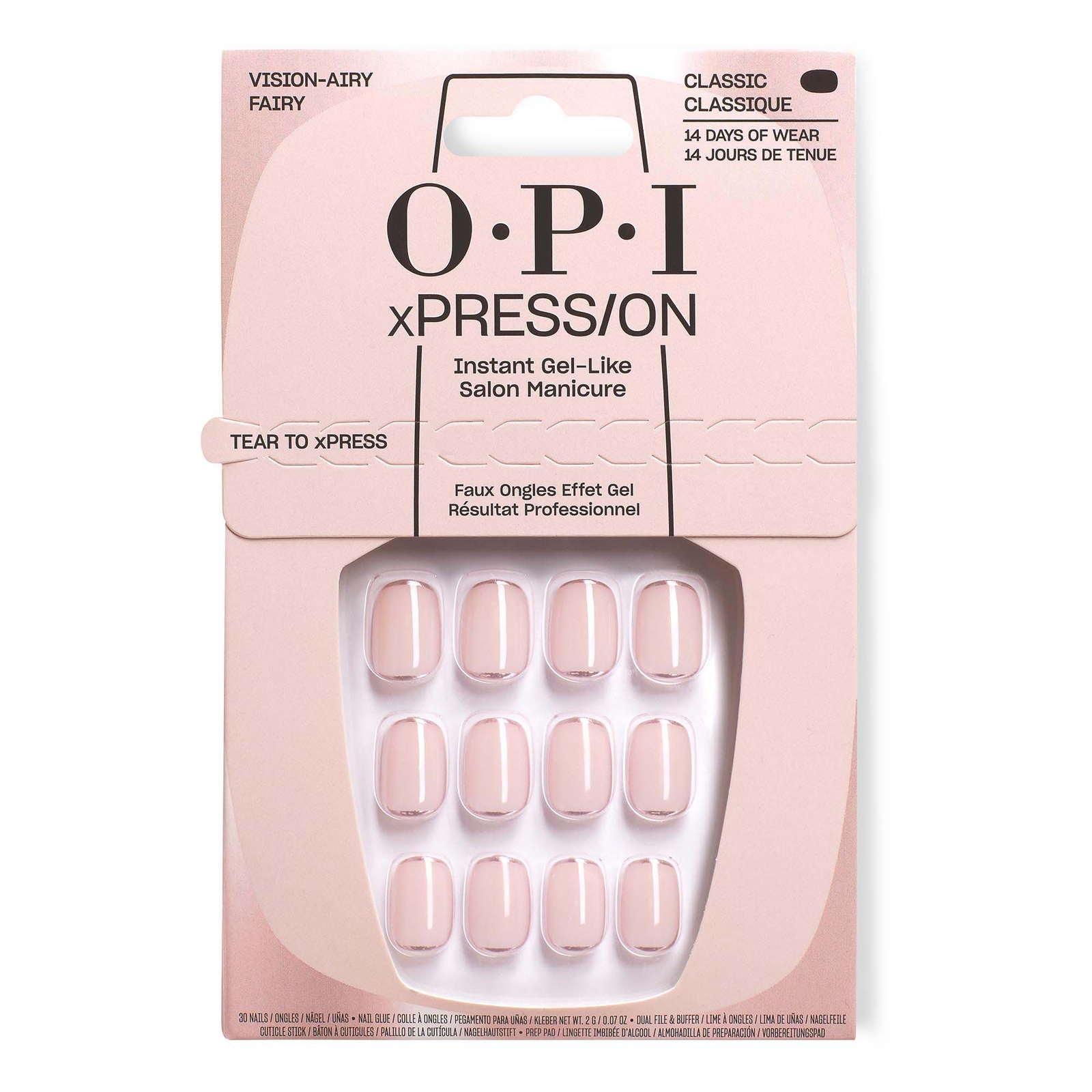 Opi 'm Dreaming Xpress/on Artificial Nails - Vision-airy Fairy